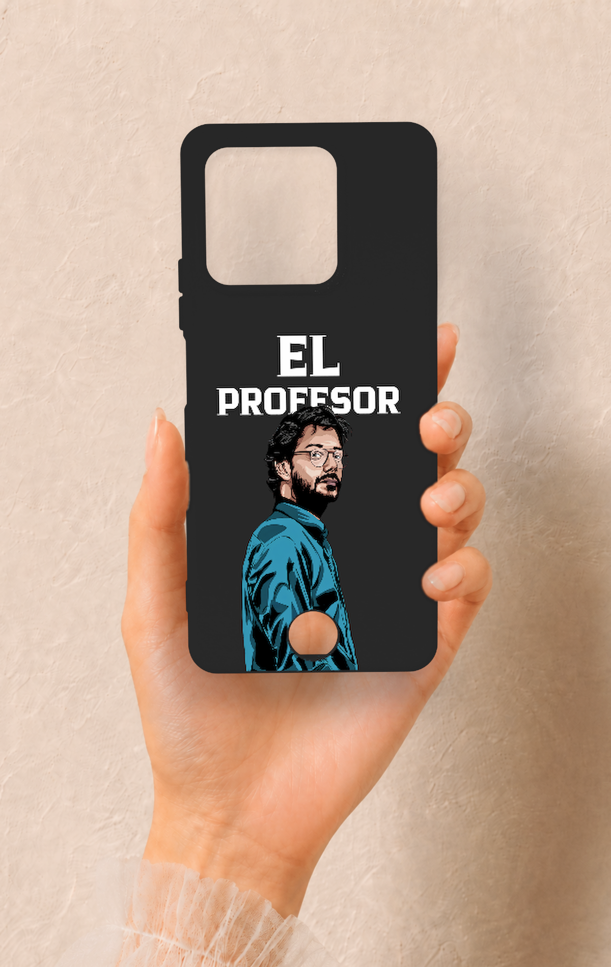 Reeder S71 Uyumlu El Profesor Desenli Silikon Kılıf