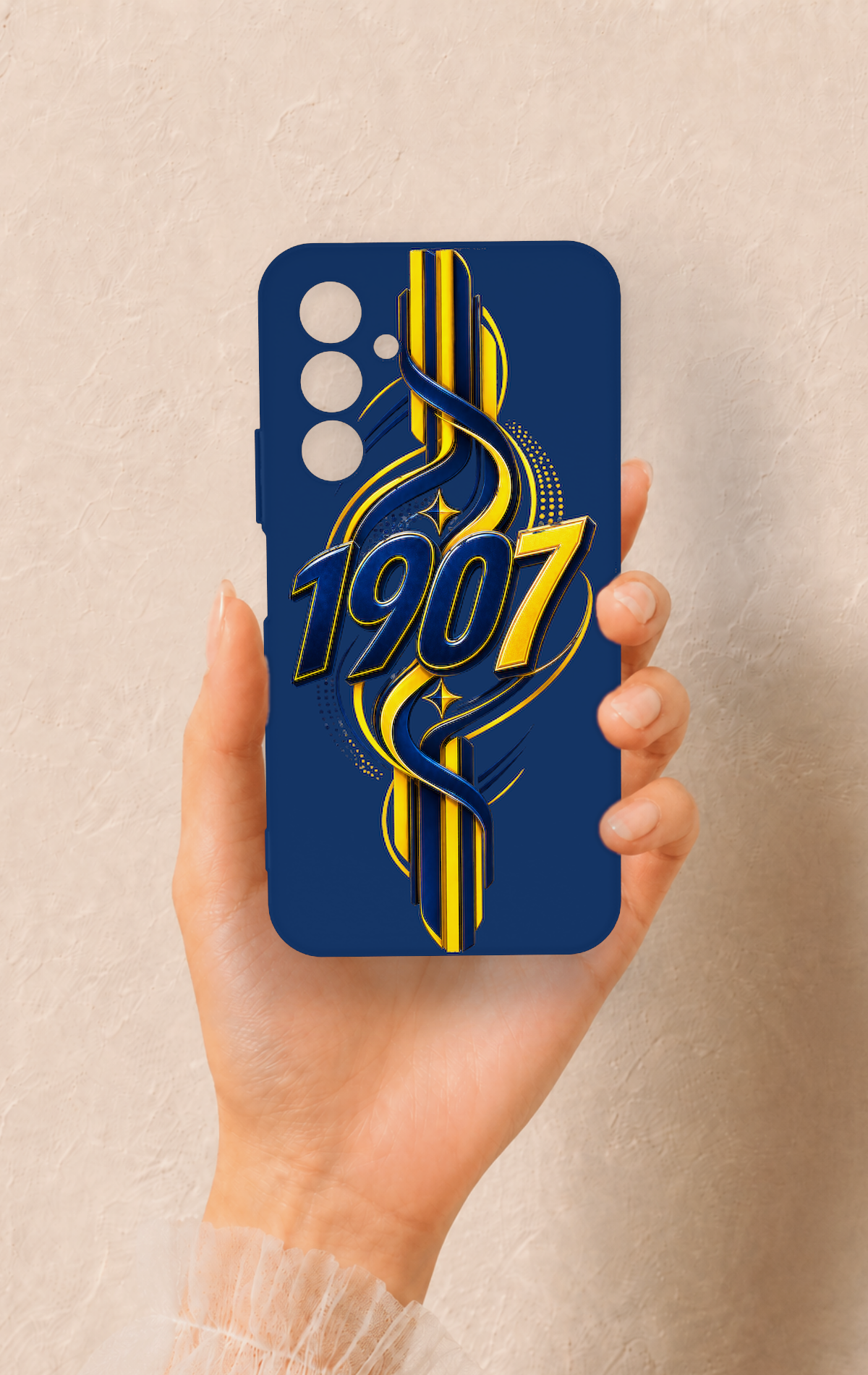 Samsung A54 Uyumlu FB-1907 Desenli Silikon Kılıf