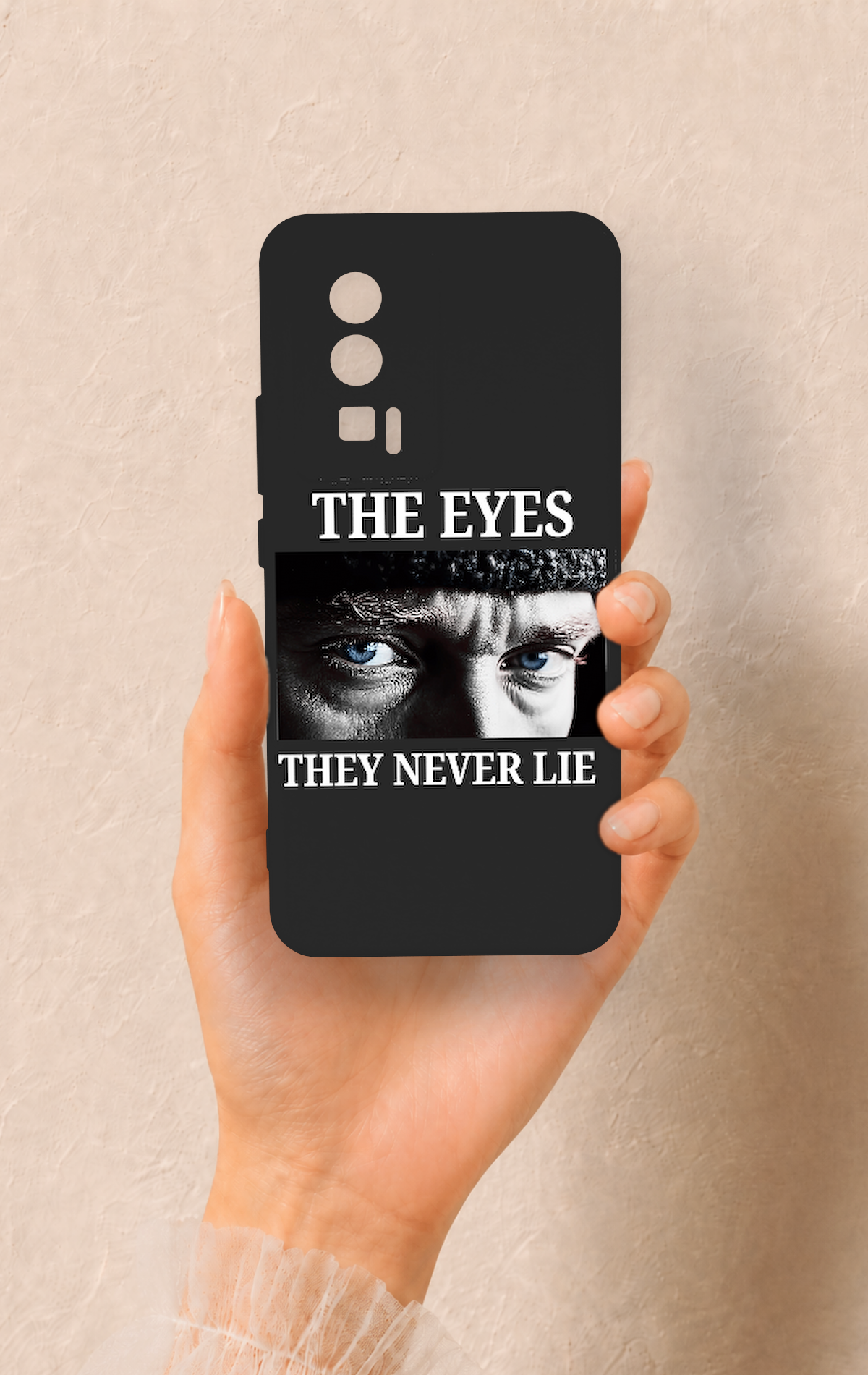Poco F5 Pro Uyumlu Atatürk Eyes Desenli Silikon Kılıf