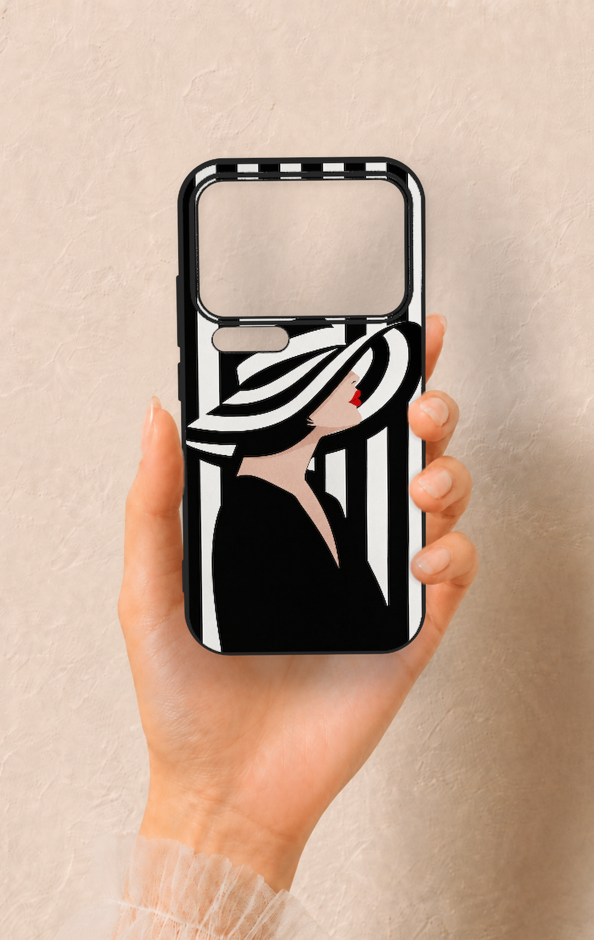 Xiaomi Mi 17 Pro 5G Uyumlu Madam Marica Desenli Silikon Kılıf