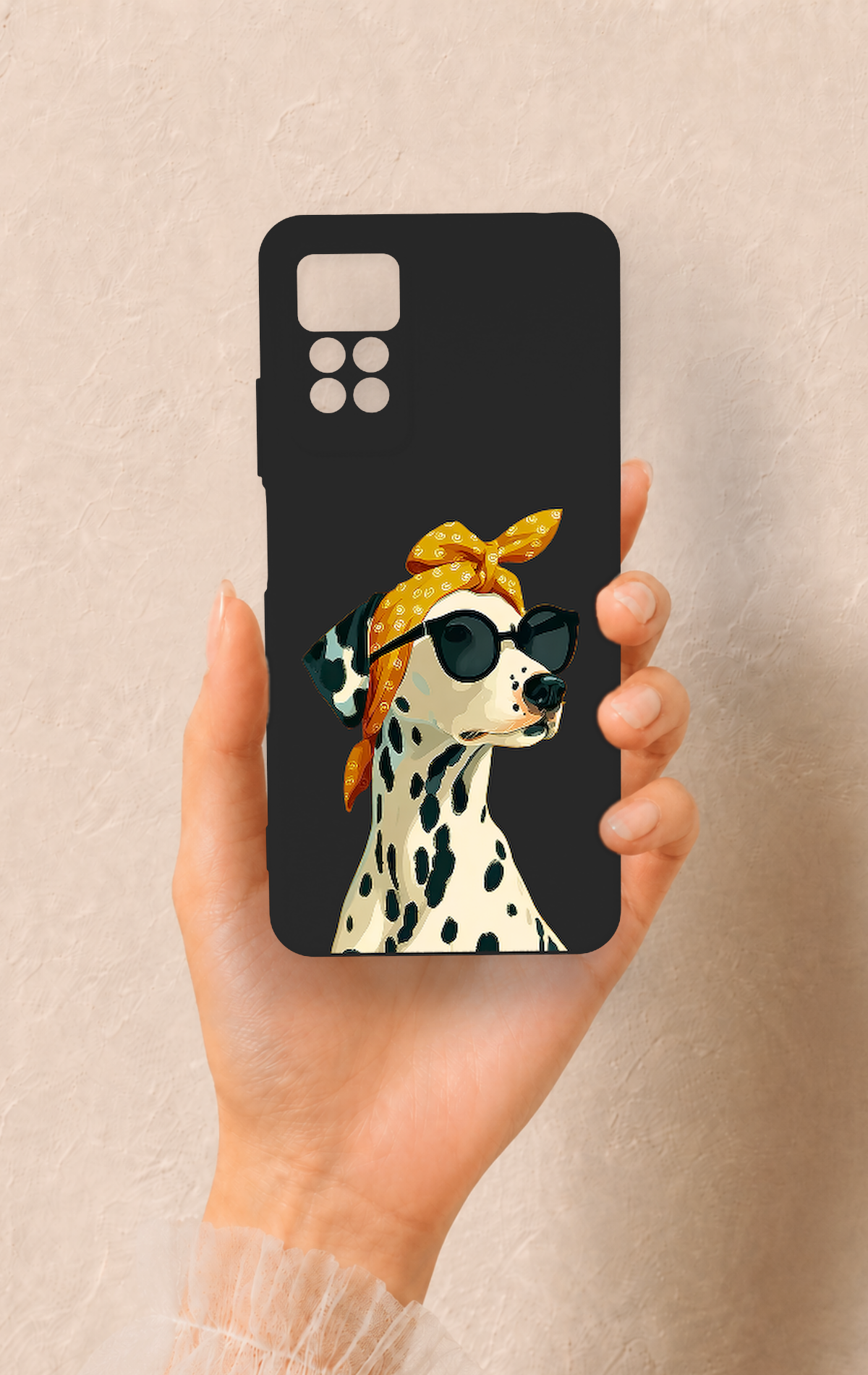 Redmi Note 11 Pro 4G Uyumlu Cool Dalmaçyalı Desenli Silikon Kılıf