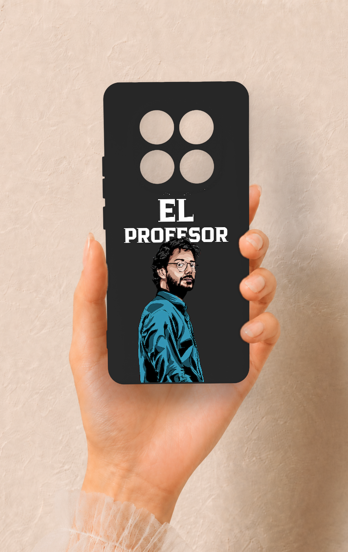 Redmi Note 14 Pro 5G Uyumlu El Profesor Desenli Silikon Kılıf