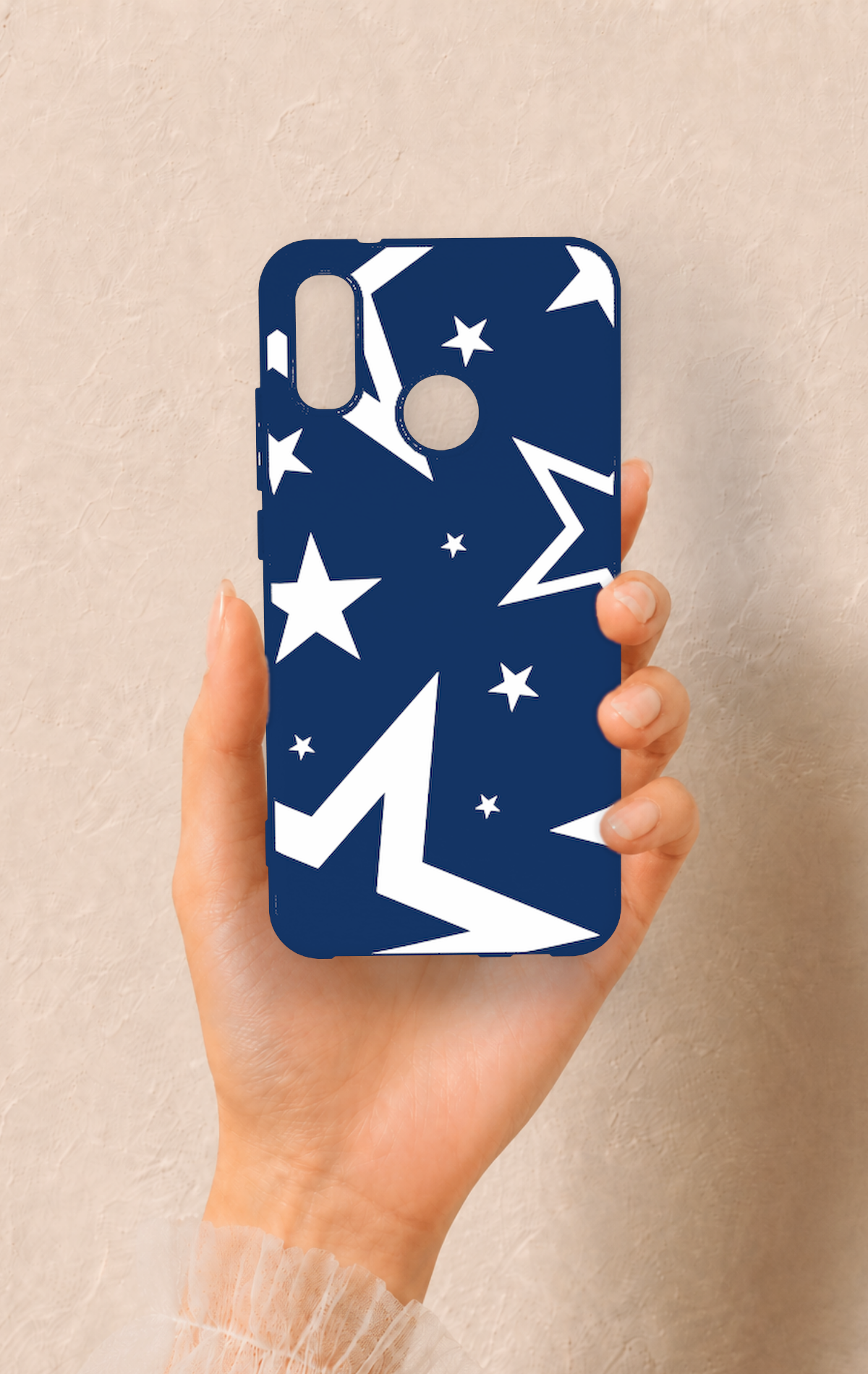 Huawei P20 Lite Uyumlu Mega Star Desenli Silikon Kılıf