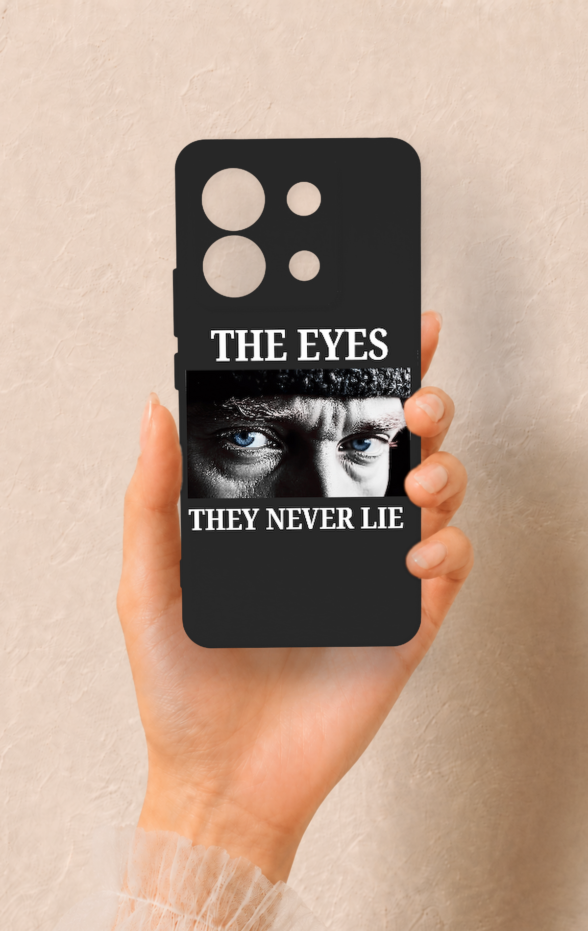 Redmi Note 13 Pro 5G Uyumlu Atatürk Eyes Desenli Silikon Kılıf