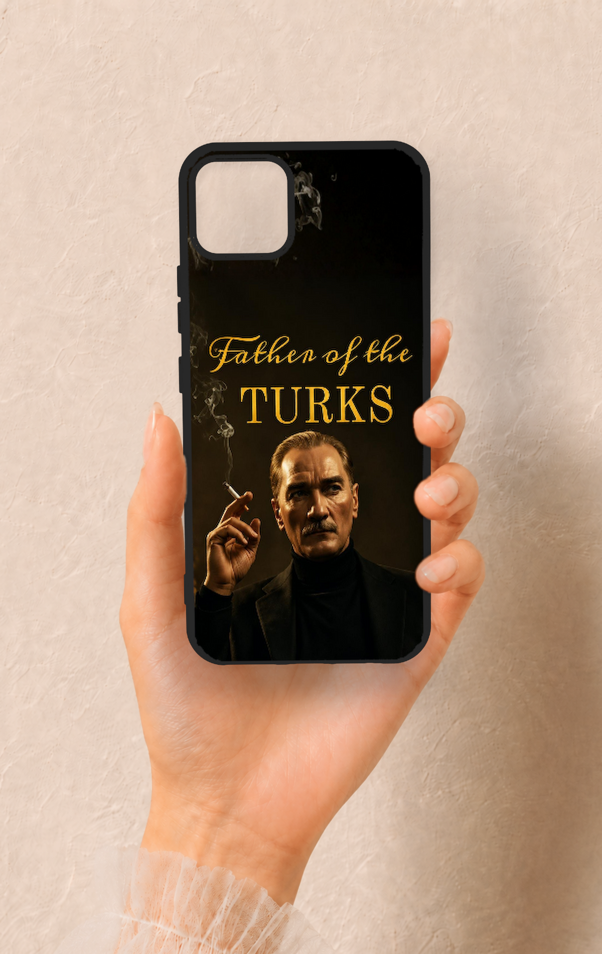 Realme C11 2021 Uyumlu Father Of The Turks Desenli Silikon Kılıf