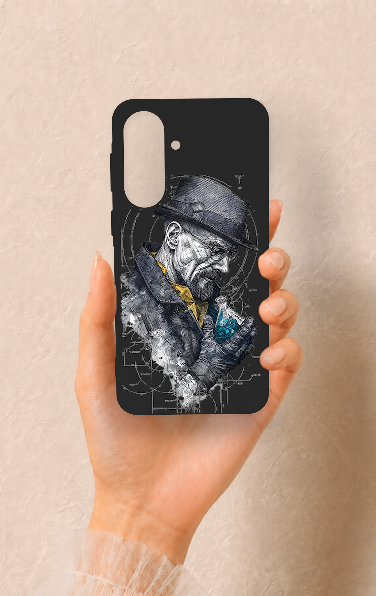 Samsung A57 Uyumlu Walter White Desenli Silikon Kılıf