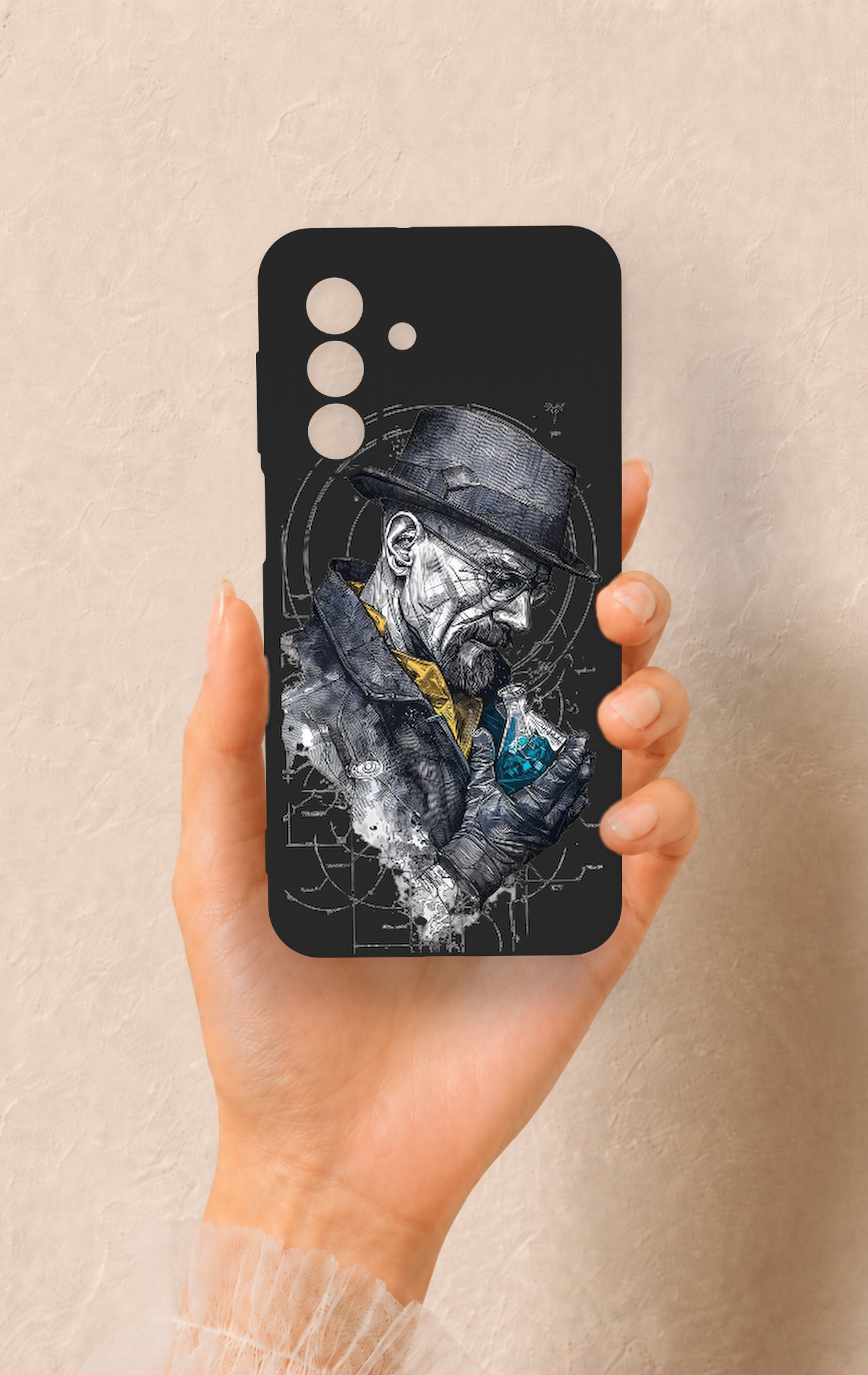 Samsung A17 Uyumlu Walter White Desenli Silikon Kılıf
