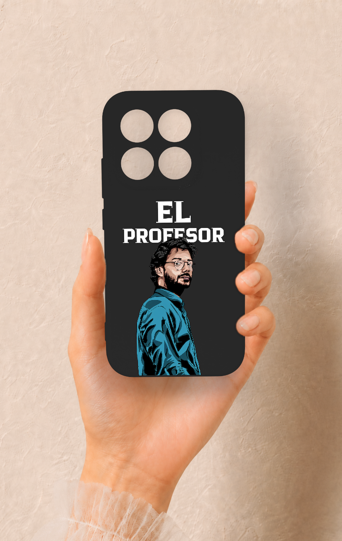 Xiaomi Mi 17 5G Uyumlu El Profesor Desenli Silikon Kılıf