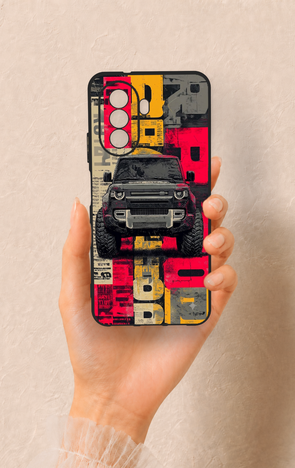 Huawei Nova Y70 Uyumlu Defender Truck Desenli Silikon Kılıf