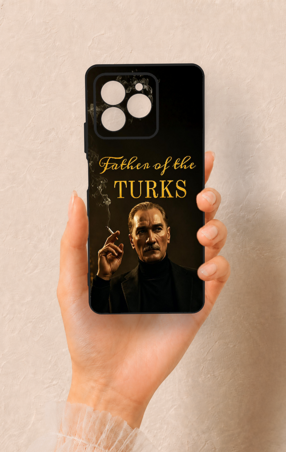 Omix X7 Uyumlu Father Of The Turks Desenli Silikon Kılıf