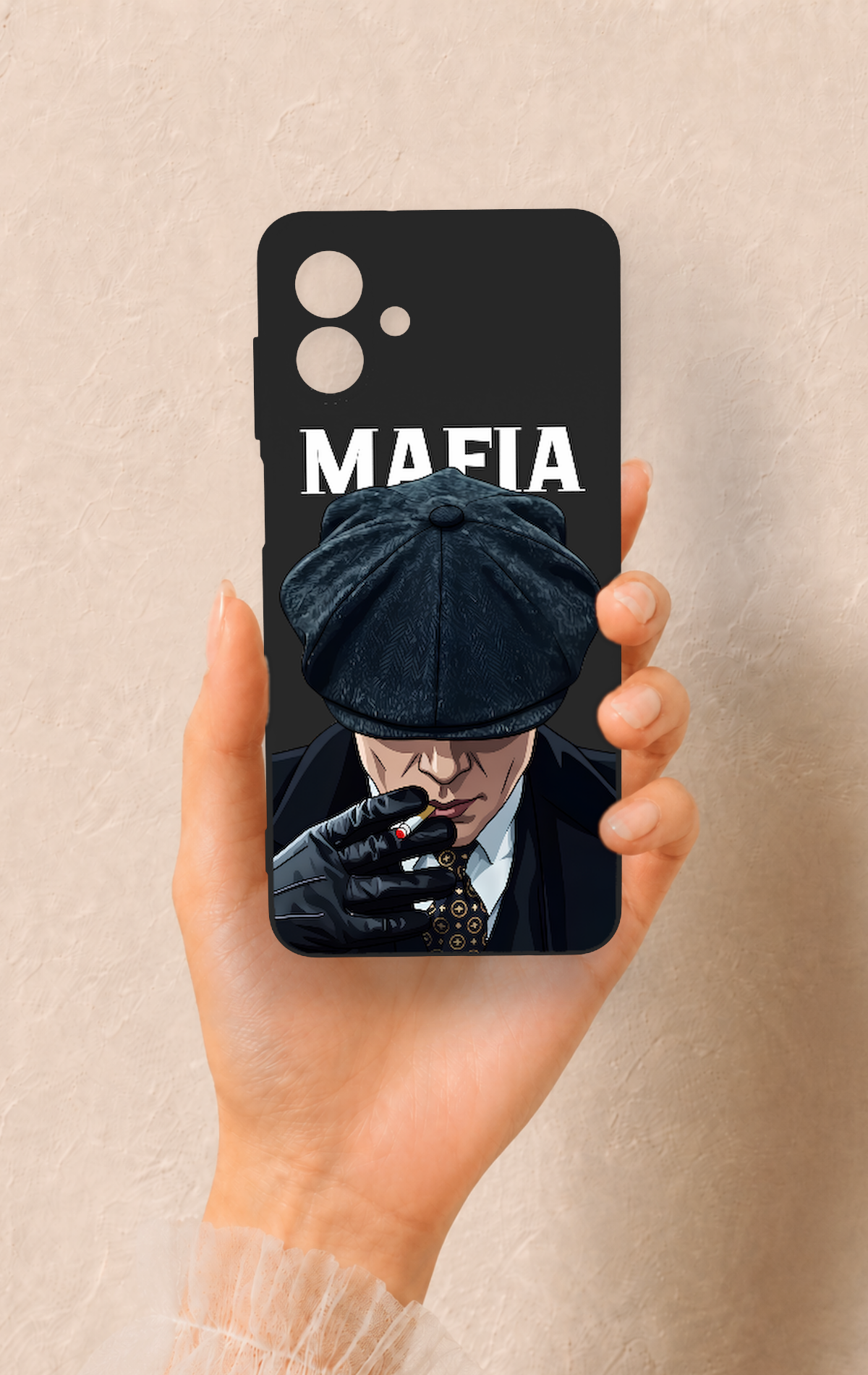 Samsung A07 Uyumlu MAFIA Desenli Silikon Kılıf