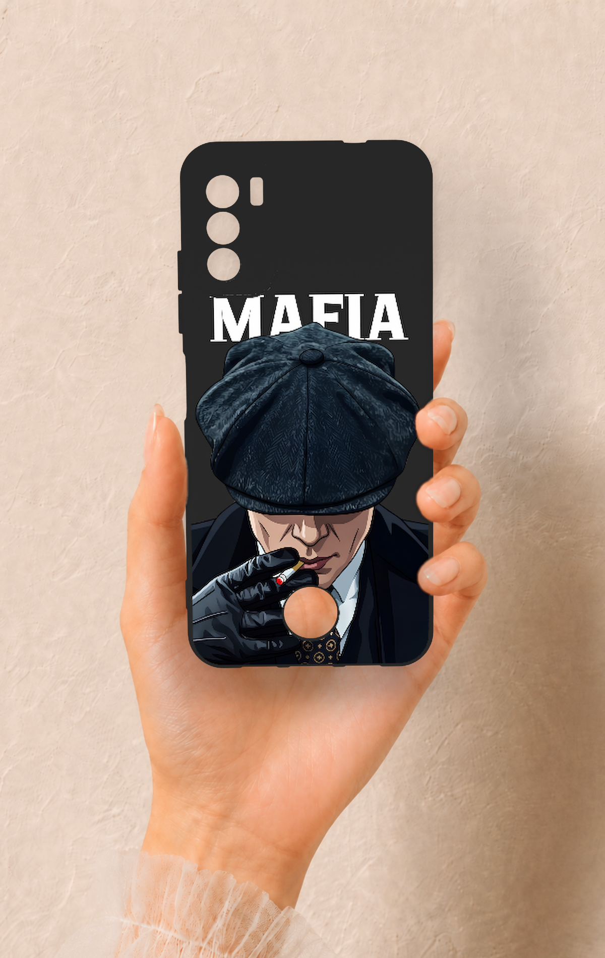 Reeder S19 Max Pro S Uyumlu MAFIA Desenli Silikon Kılıf