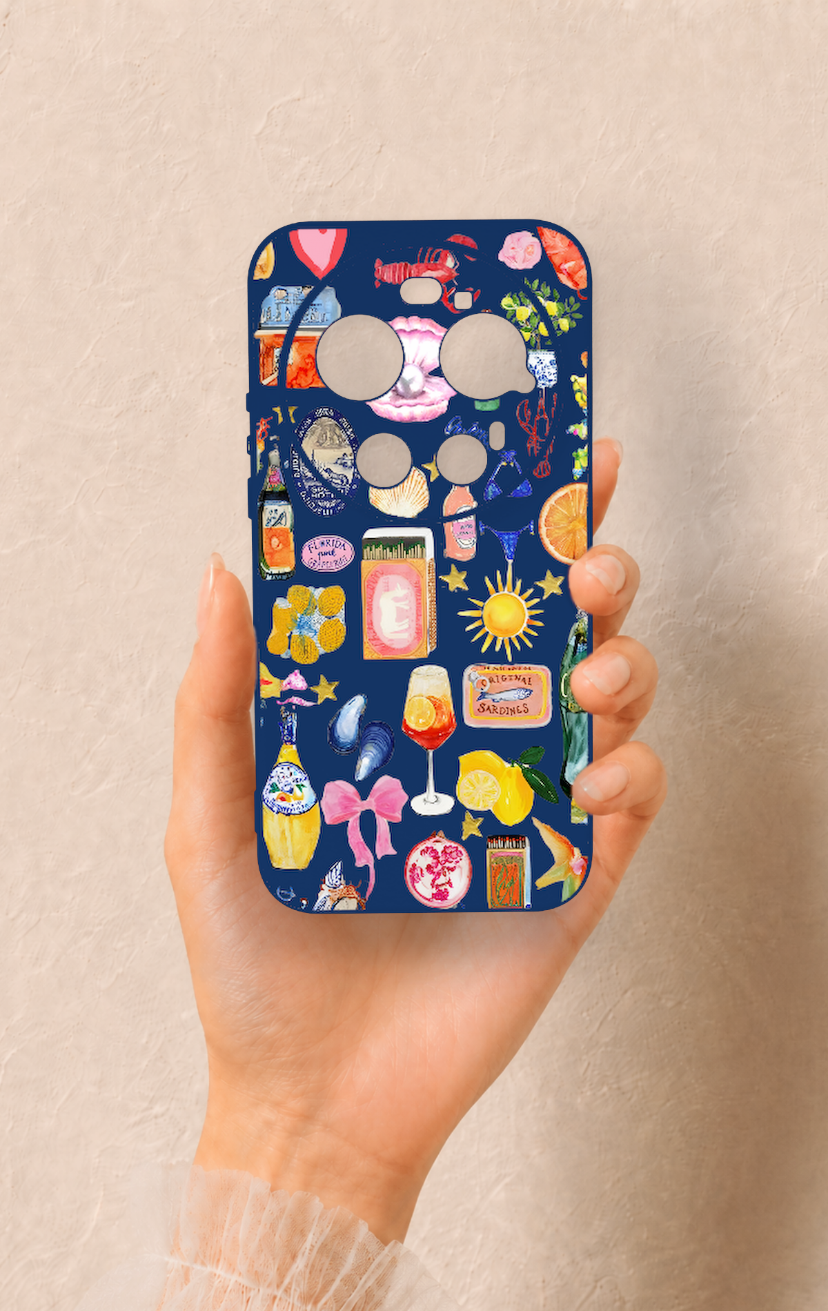 Xiaomi Mi 17 Ultra Uyumlu Summer Desenli Silikon Kılıf