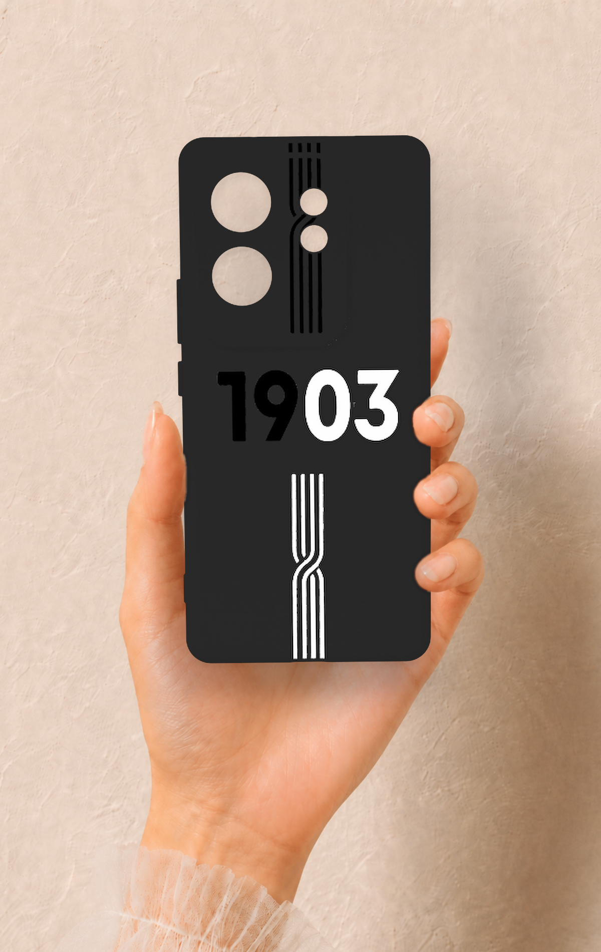 İnfinix Zero 30 Uyumlu 1903 Kemer Desenli Silikon Kılıf
