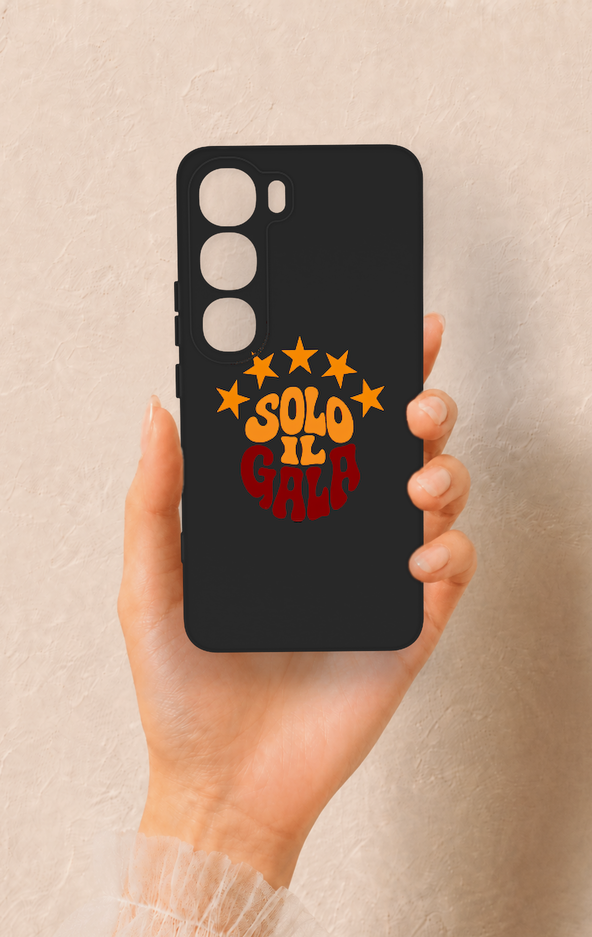 Vivo V40 Lite 5G Uyumlu Solo IL Gala Desenli Silikon Kılıf