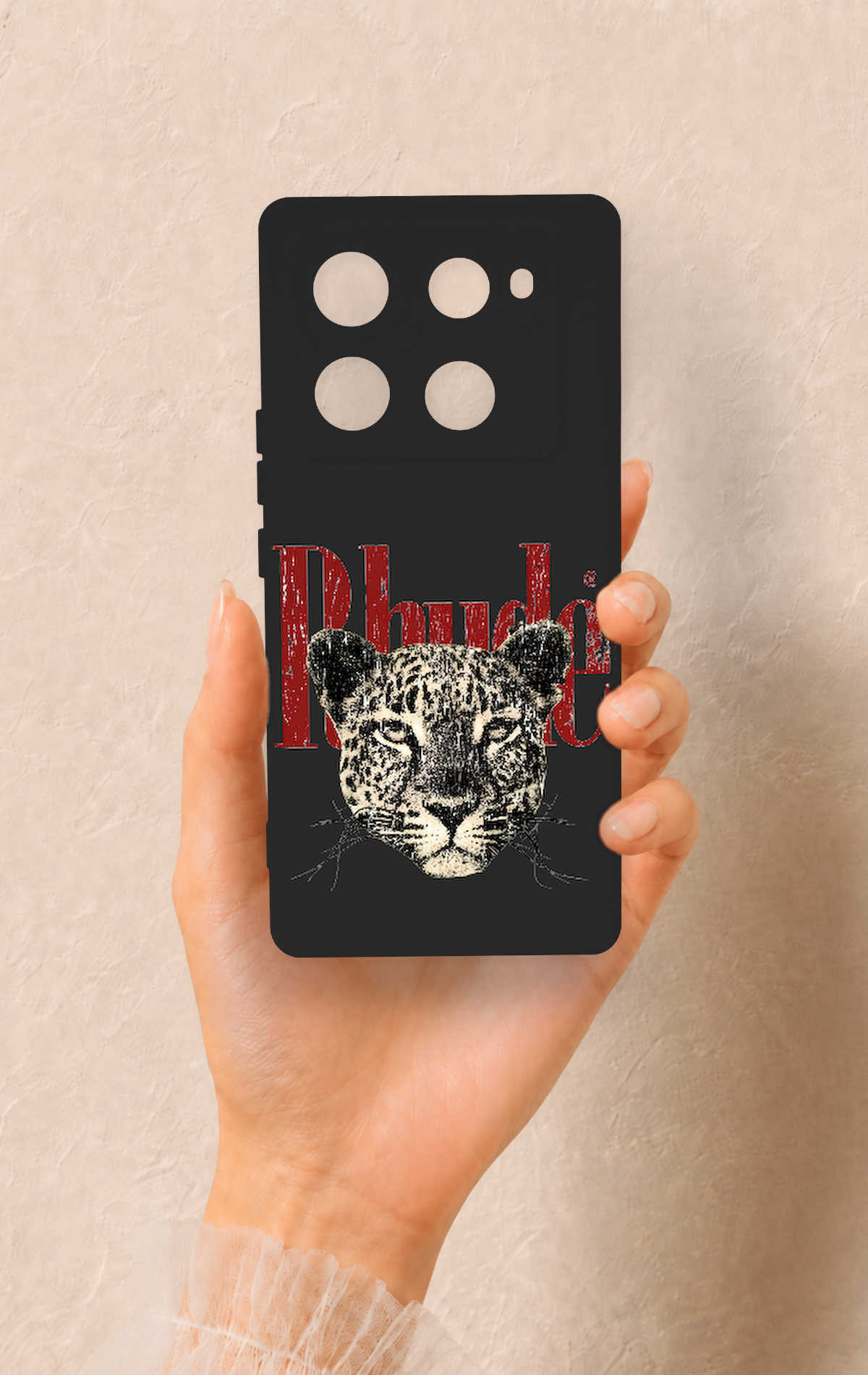 İnfinix Note 40 Pro Uyumlu Rhude Desenli Silikon Kılıf