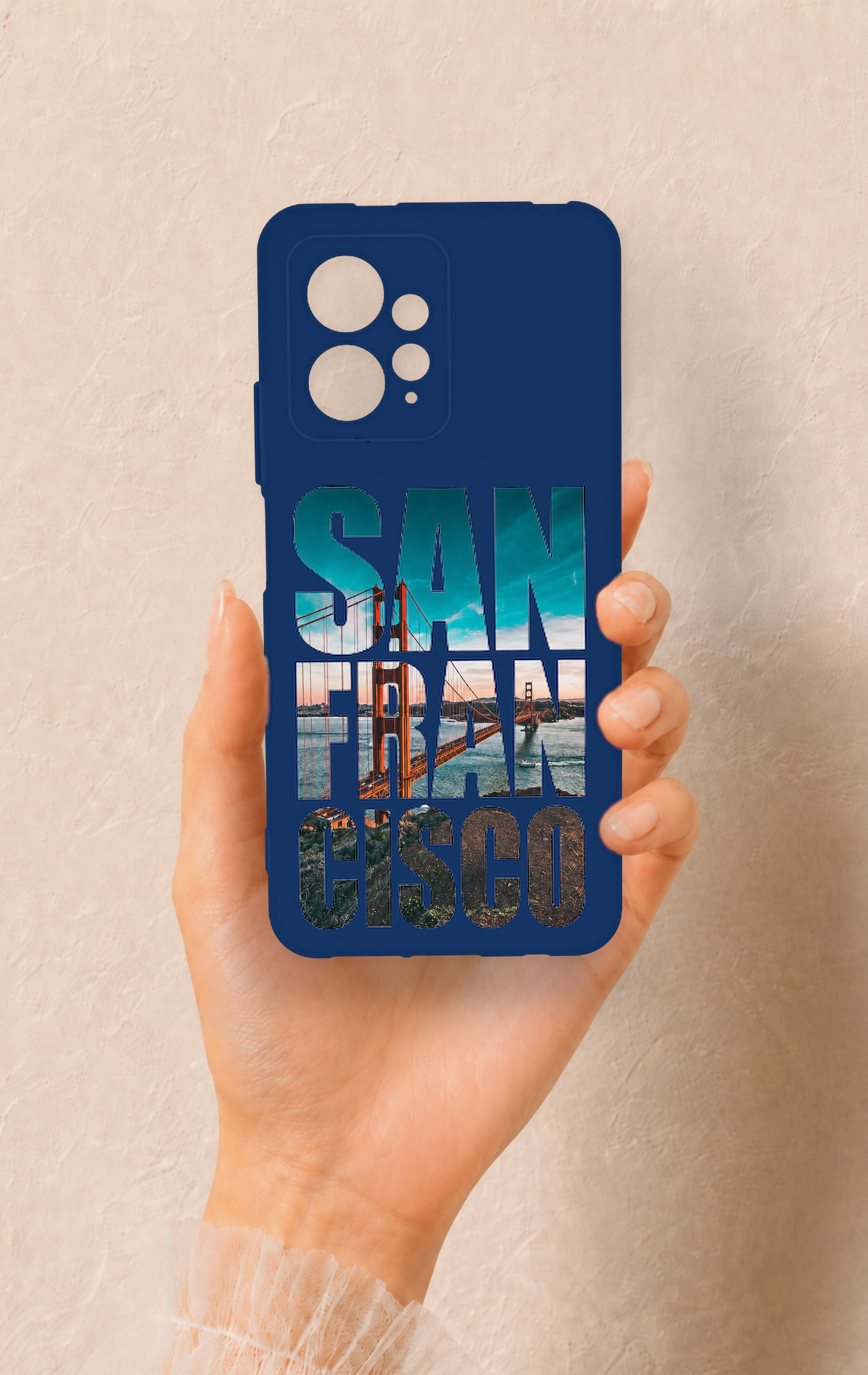 Redmi Note 12 4G Uyumlu San Francisco Desenli Silikon Kılıf