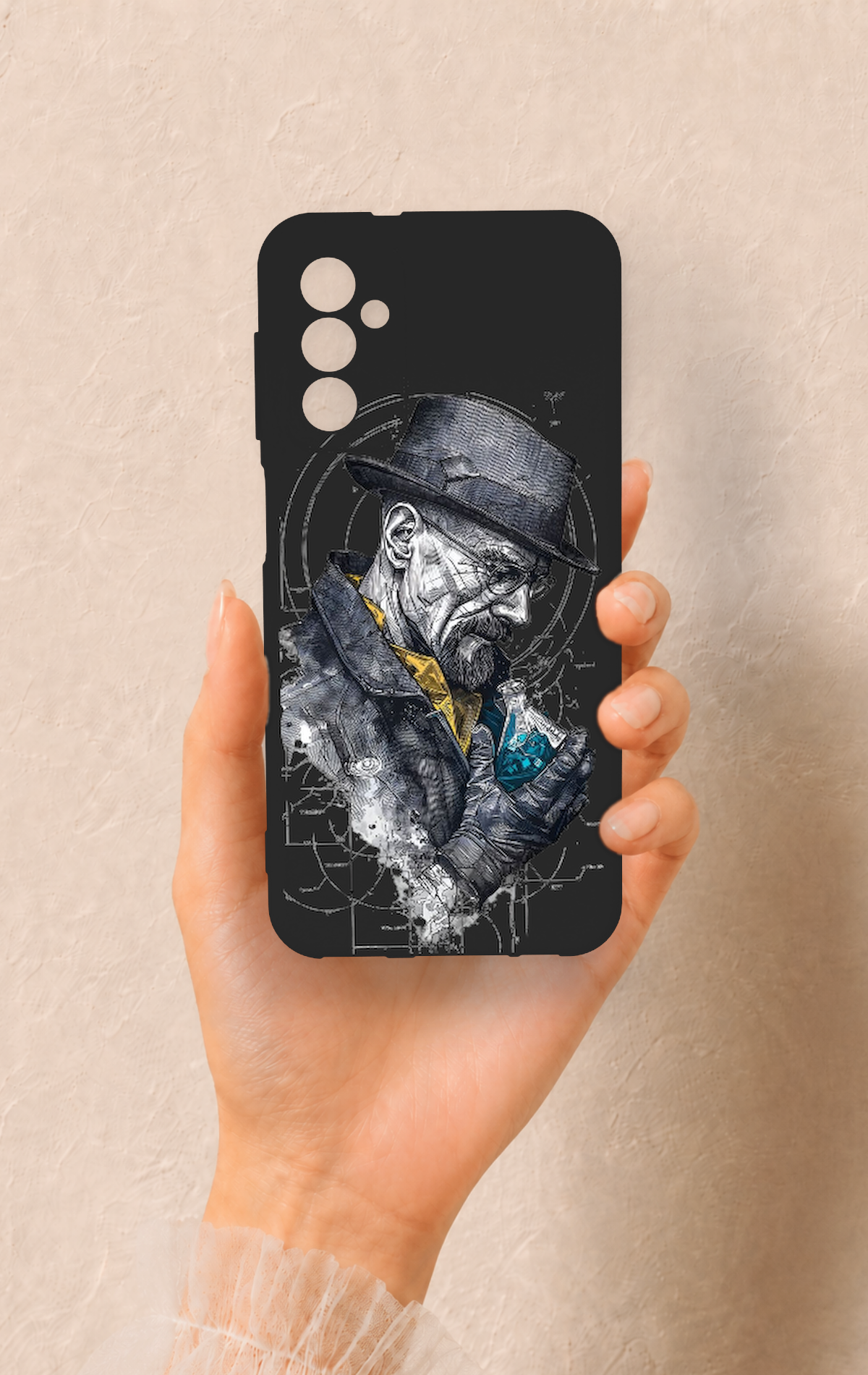 Samsung M13 Uyumlu Walter White Desenli Silikon Kılıf
