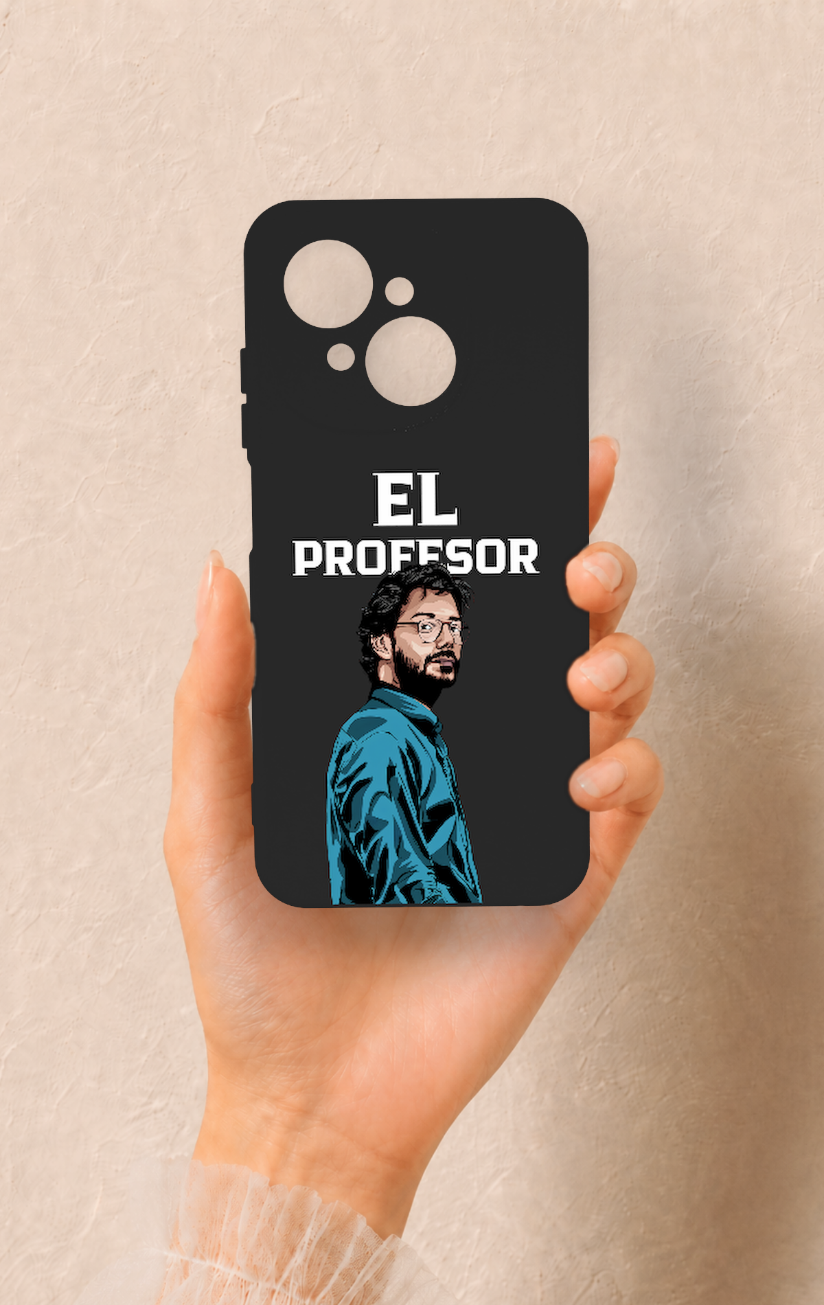 Tecno Spark Go1 Uyumlu El Profesor Desenli Silikon Kılıf