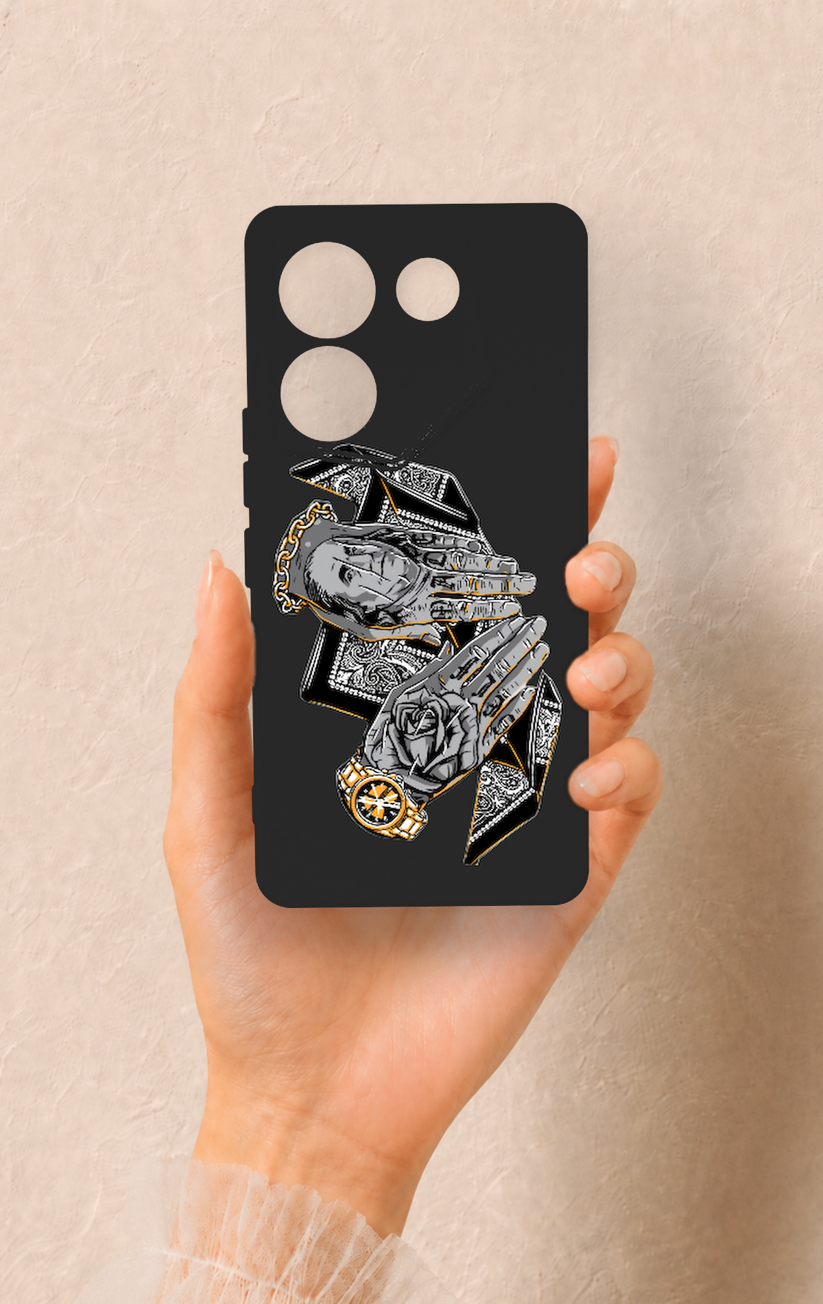 Tecno Caman 20 Pro 5G Uyumlu Self Made Desenli Silikon Kılıf