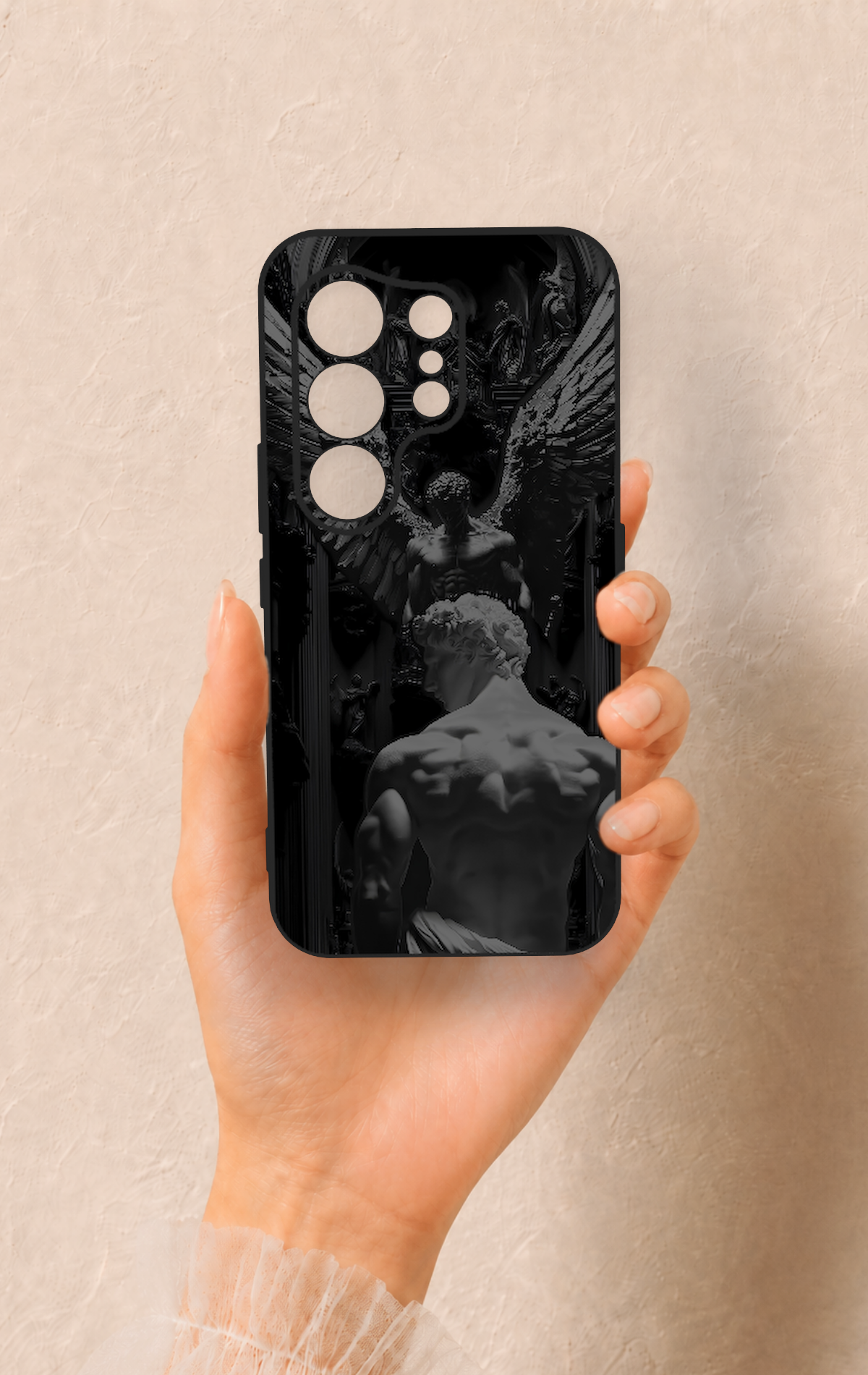 Tecno Camon 50 4G Uyumlu Icarus Desenli Silikon Kılıf