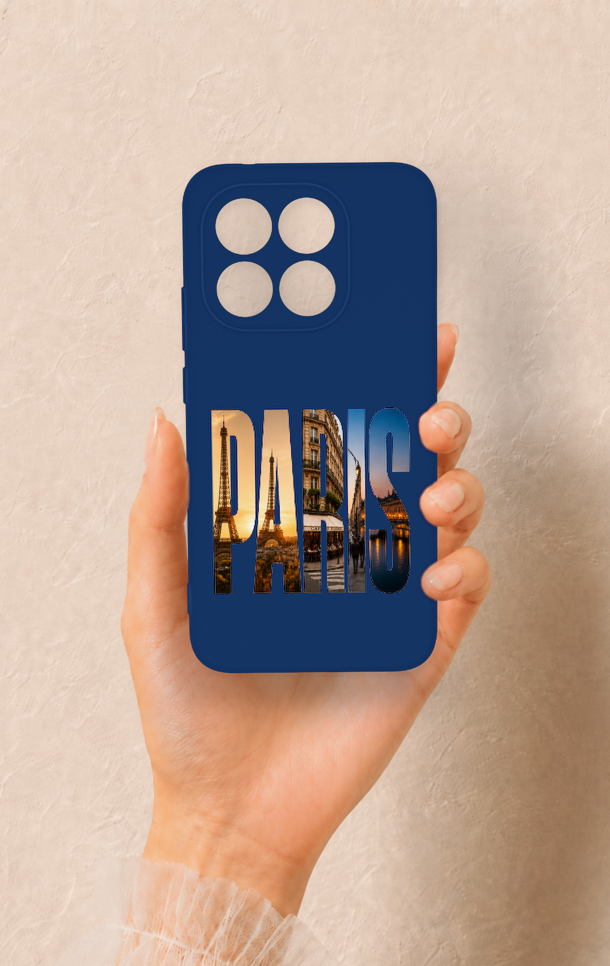 Mi 15T 5G Uyumlu Paris Desenli Silikon Kılıf
