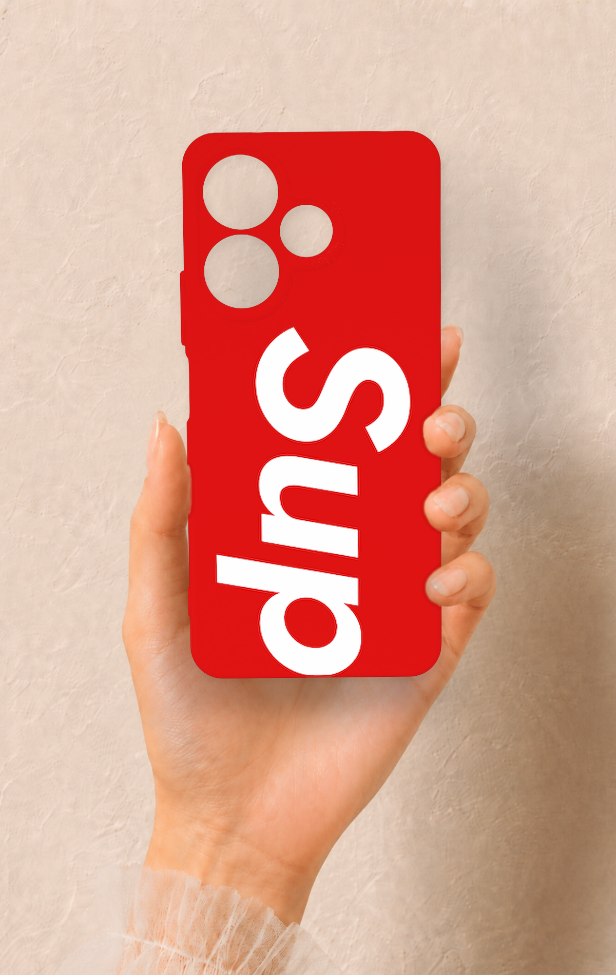 Redmi 13 4G Uyumlu Sup Desenli Silikon Kılıf