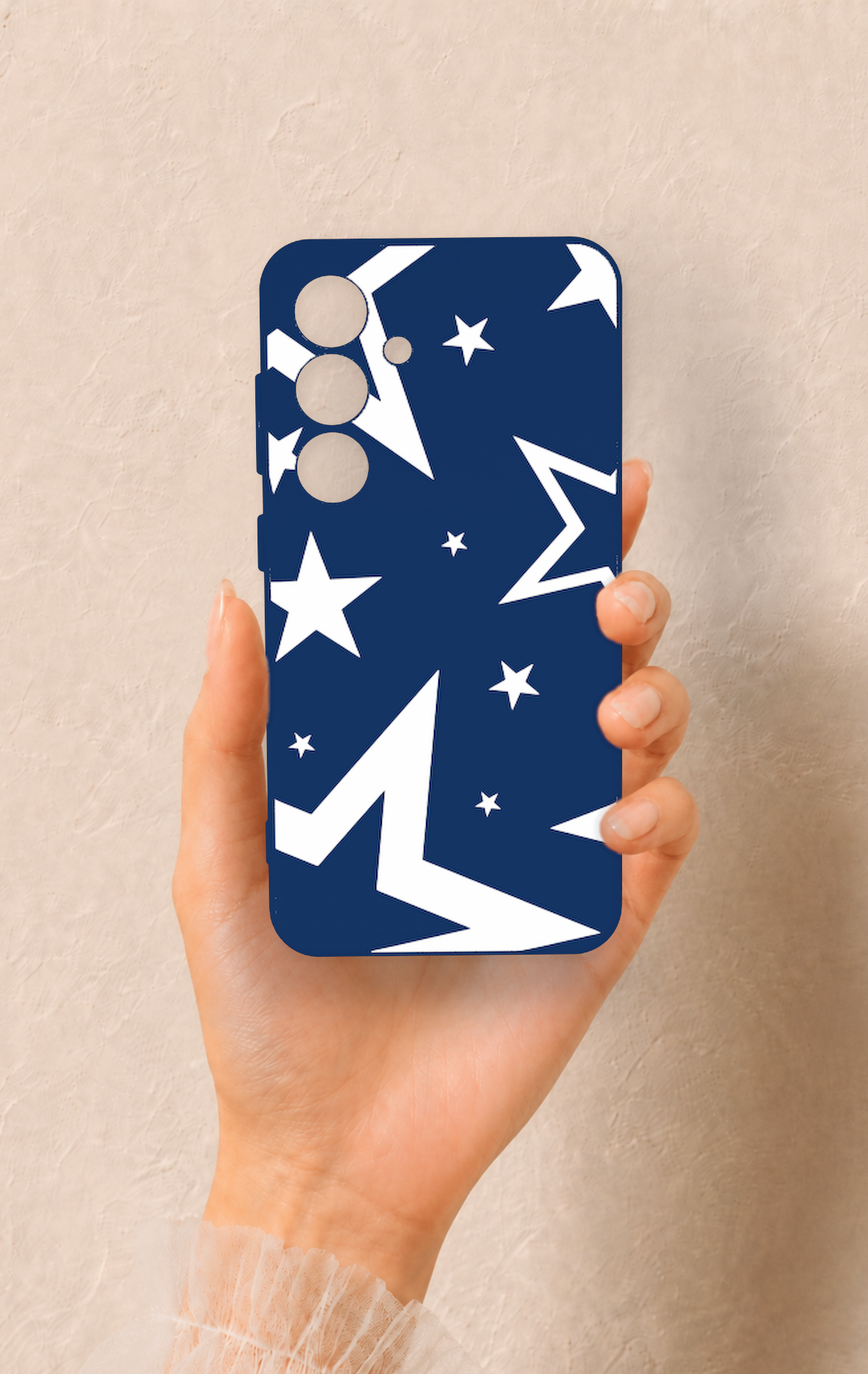 Samsung S24 Uyumlu Mega Star Desenli Silikon Kılıf