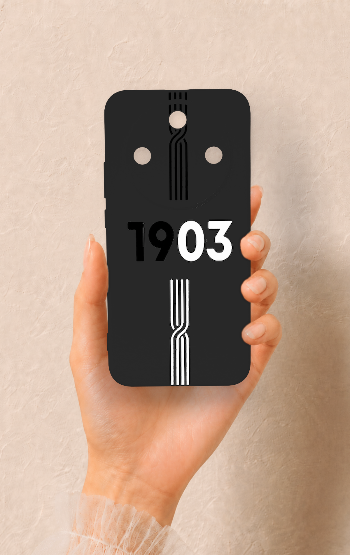 Honor Magic 8 Lite Uyumlu 1903 Kemer Desenli Silikon Kılıf