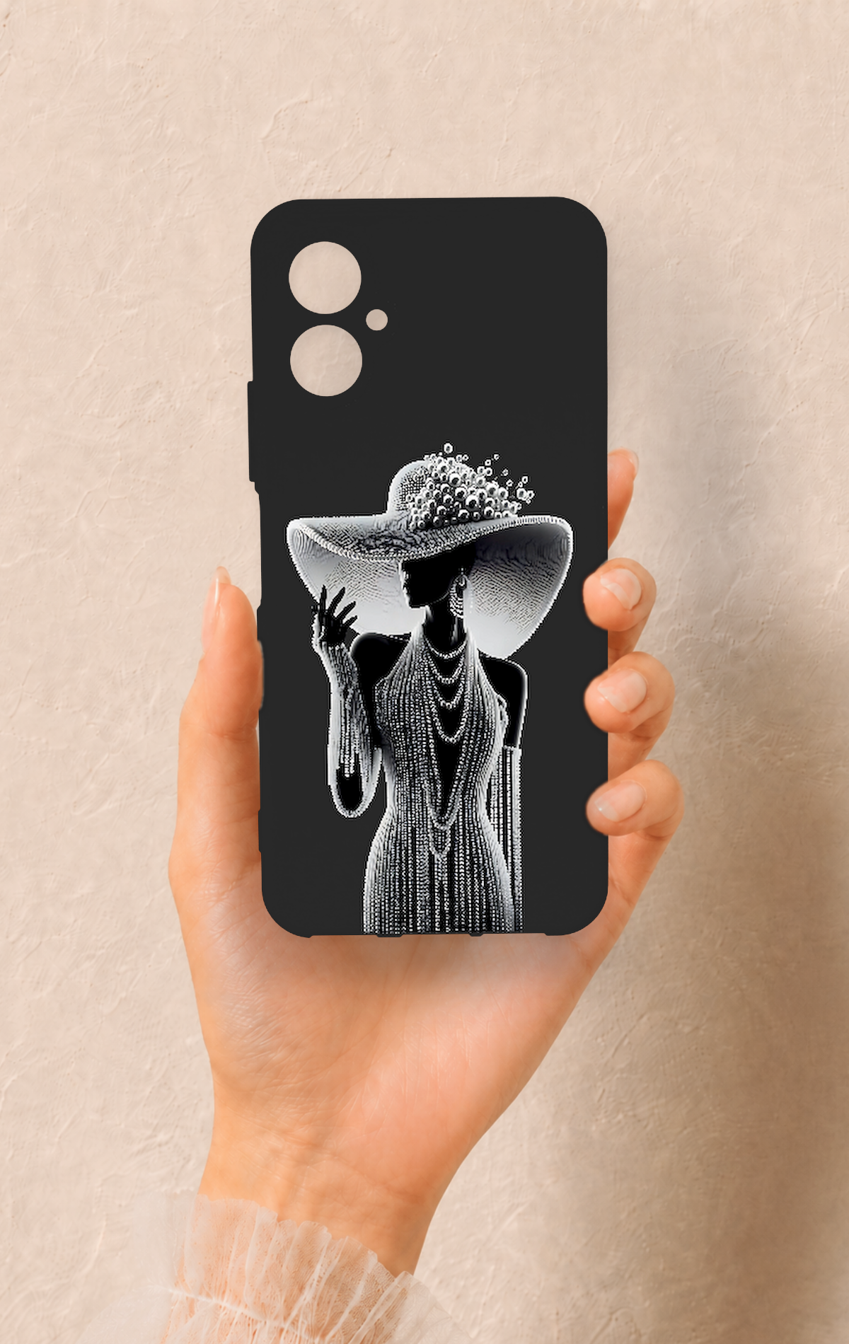 Omix X5 Uyumlu Lady Desenli Silikon Kılıf