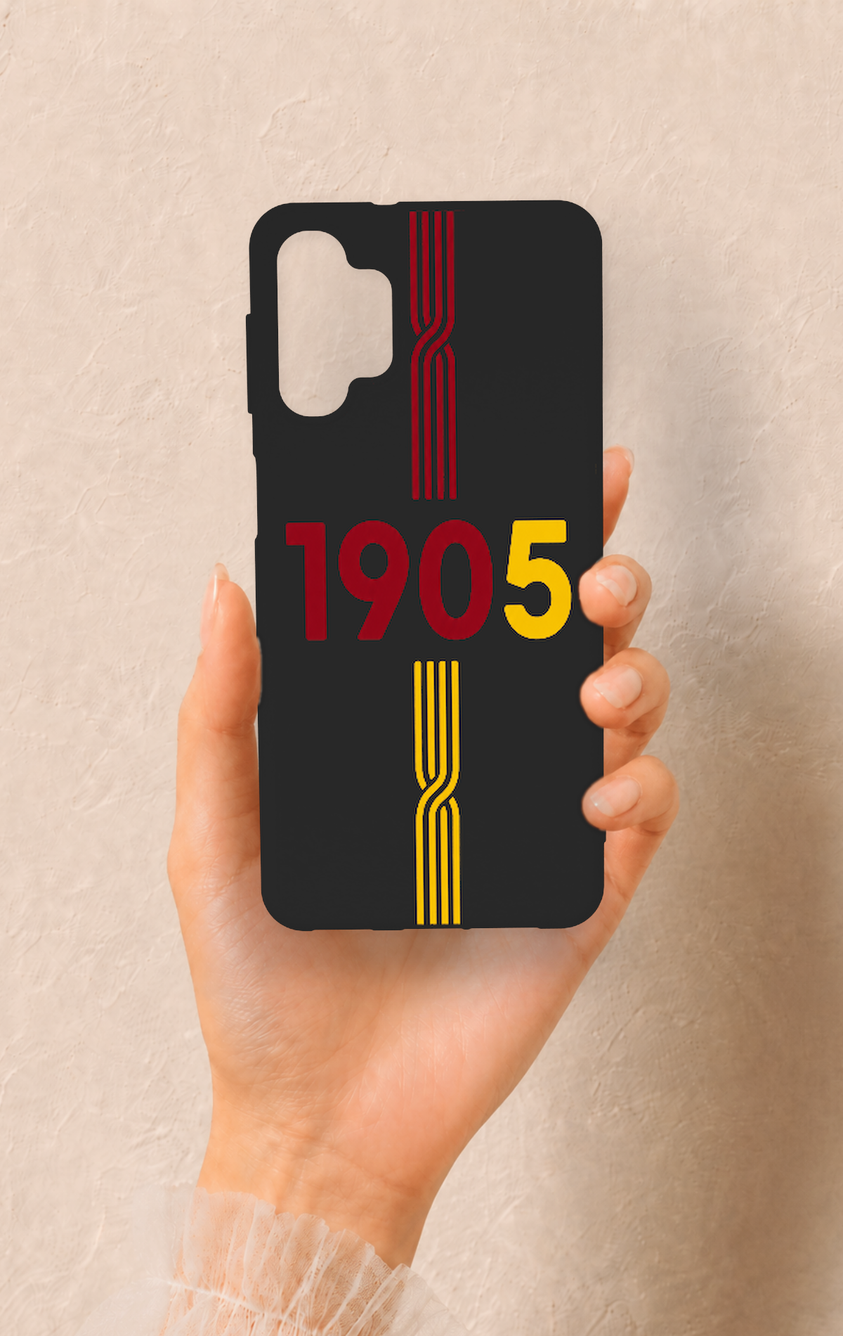 Samsung A32 Uyumlu 1905 Kemer Desenli Silikon Kılıf
