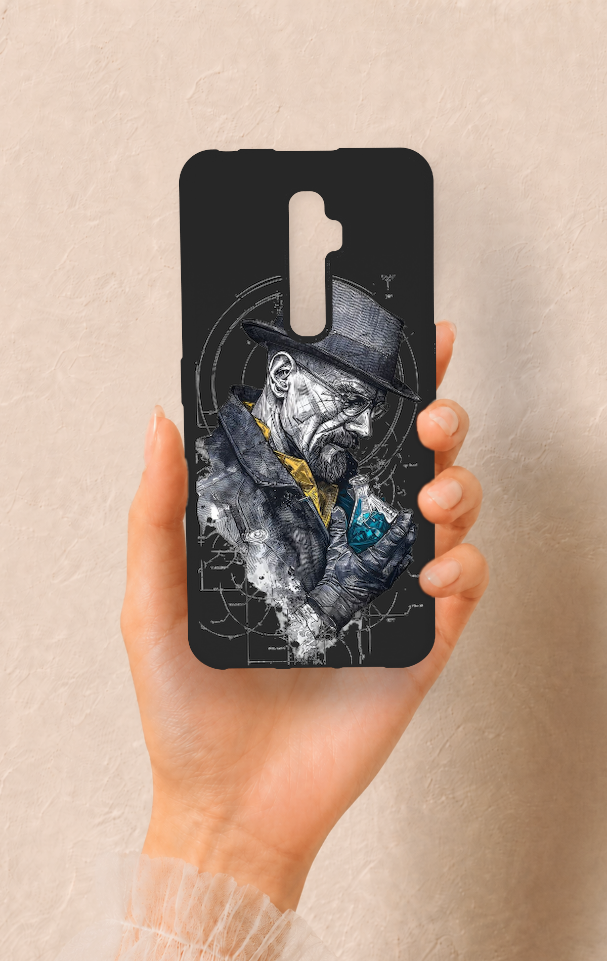 Oppo Reno 2Z Uyumlu Walter White Desenli Silikon Kılıf