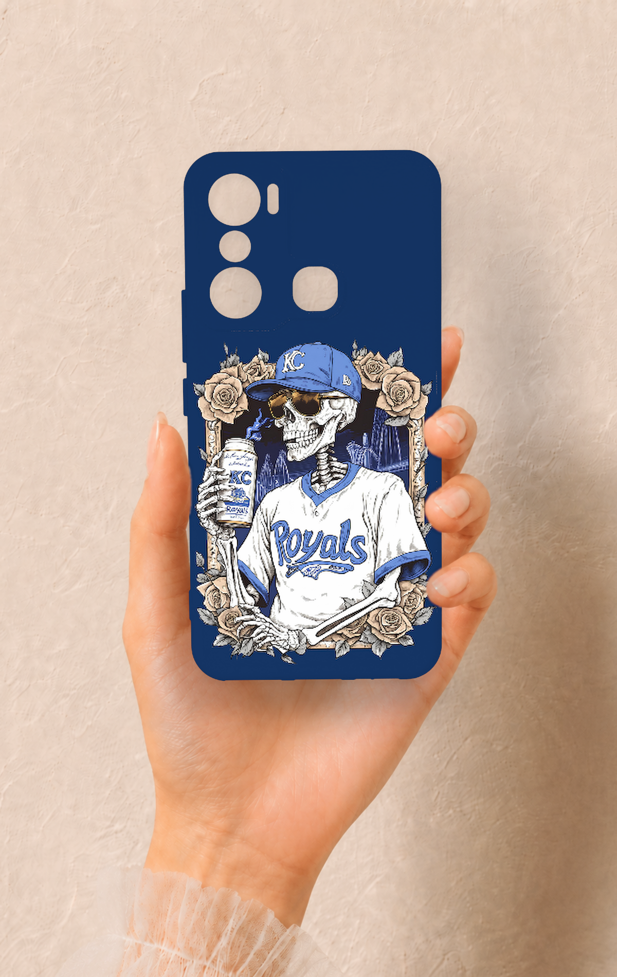 İnfinix Hot 20i Uyumlu Royals Desenli Silikon Kılıf