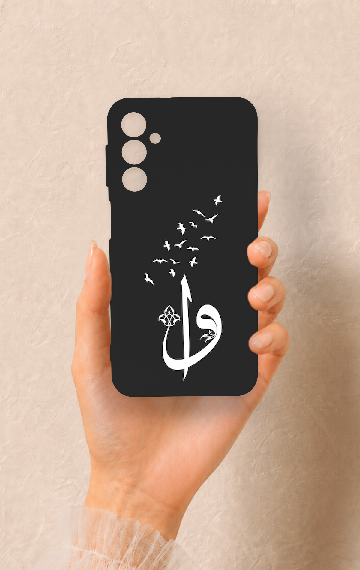 Samsung A24 Uyumlu Elif Vav Desenli Silikon Kılıf