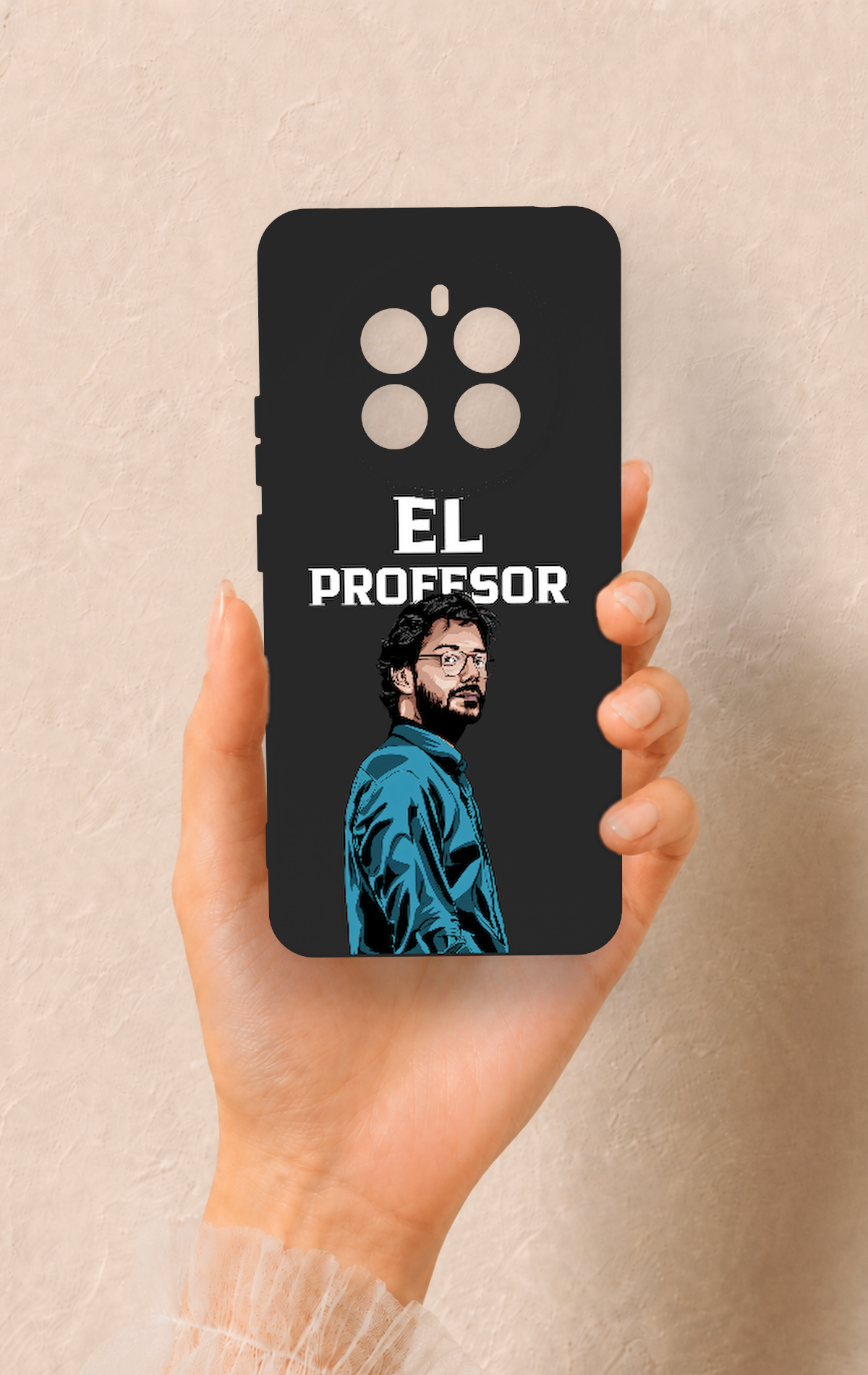 Realme 12 4G Uyumlu El Profesor Desenli Silikon Kılıf