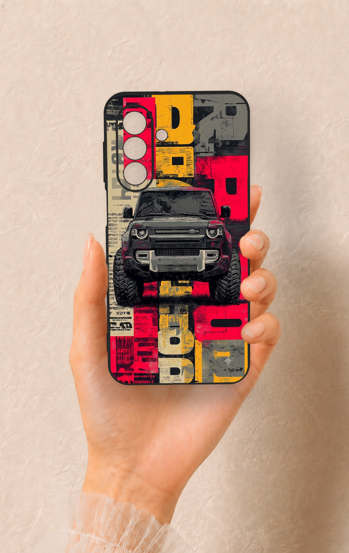 Samsung A17 Uyumlu Defender Truck Desenli Silikon Kılıf