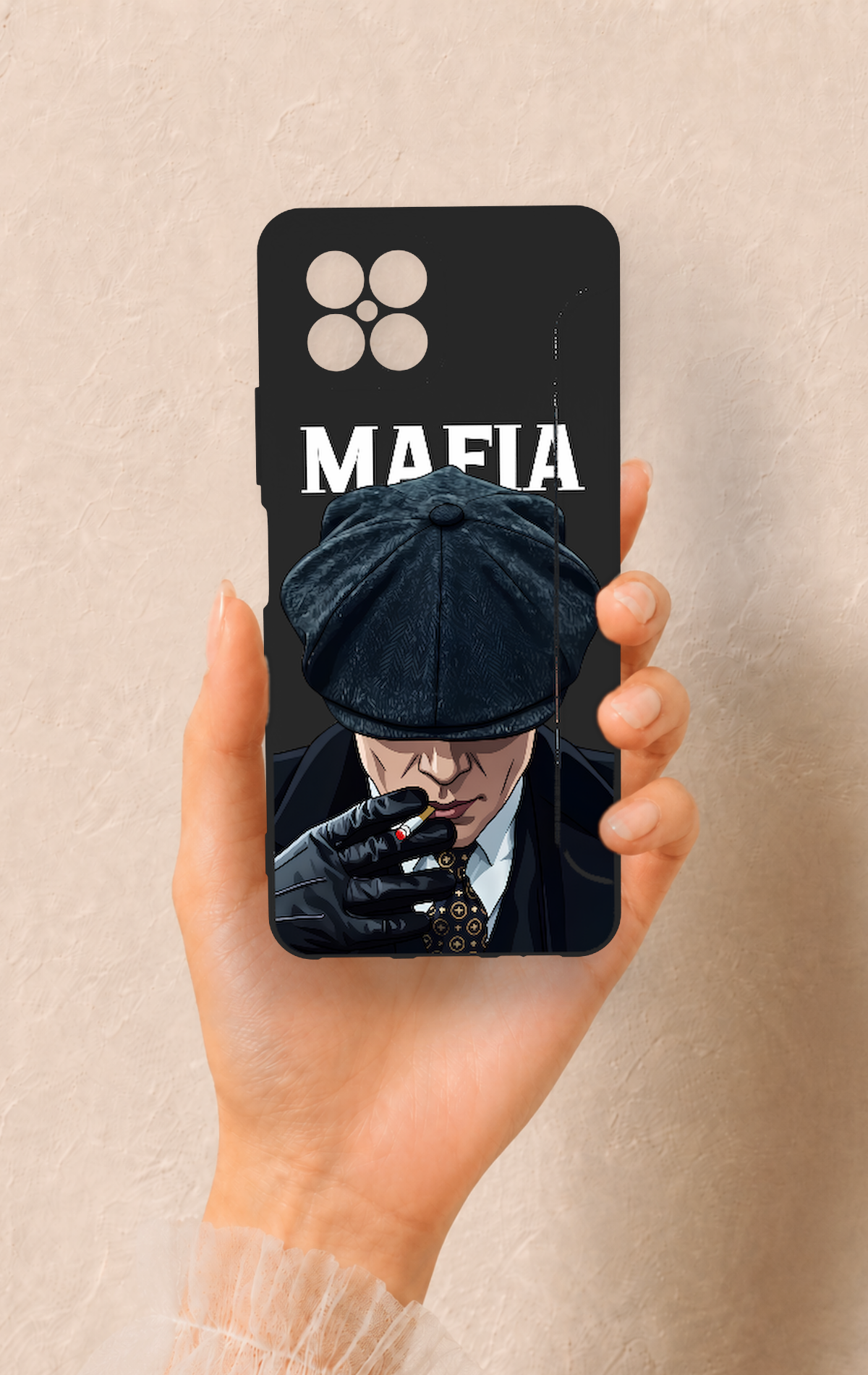 Omix X600 Uyumlu MAFIA Desenli Silikon Kılıf