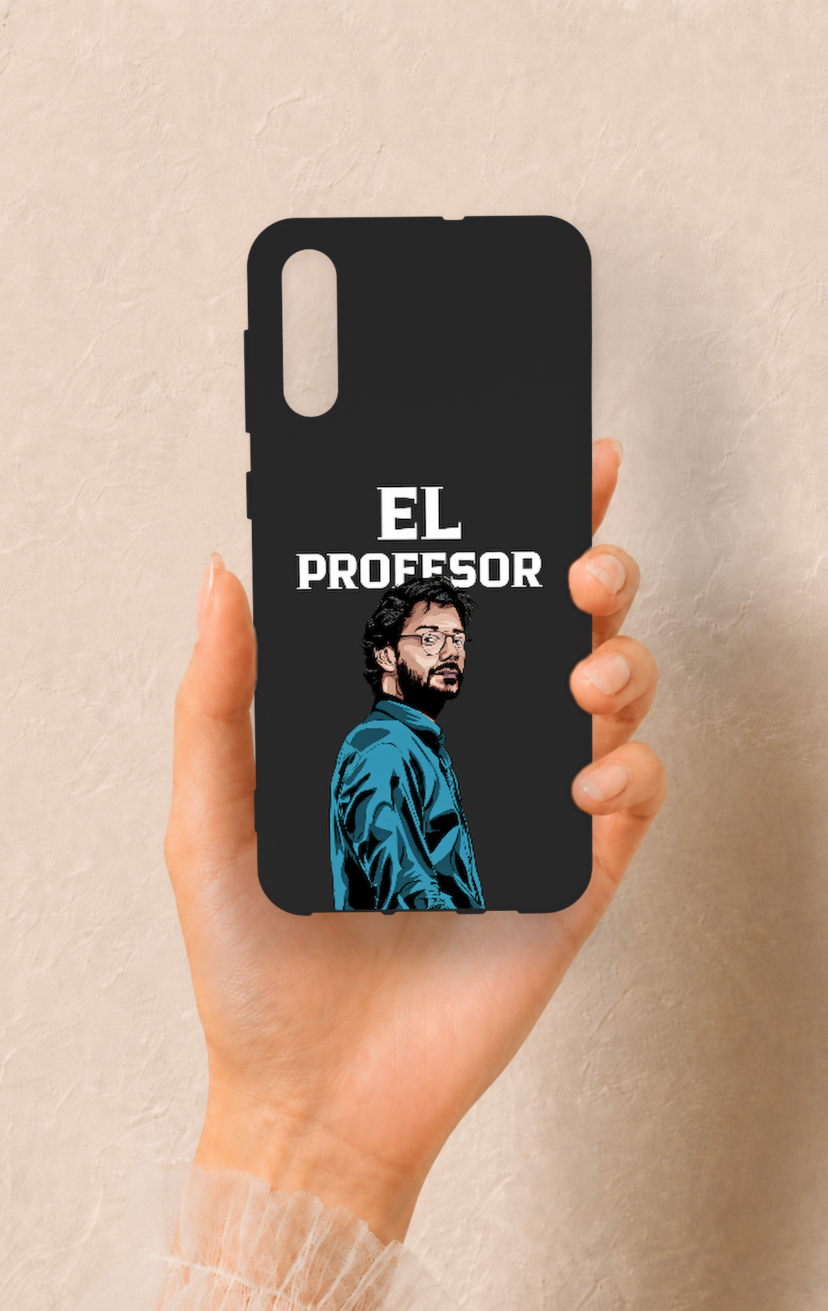 Samsung A50 Uyumlu El Profesor Desenli Silikon Kılıf