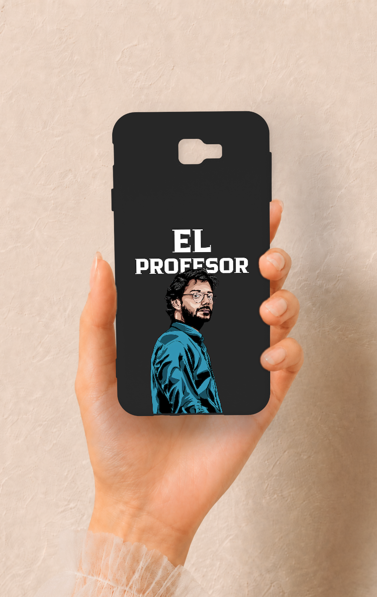 Samsung J7 Prime Uyumlu El Profesor Desenli Silikon Kılıf