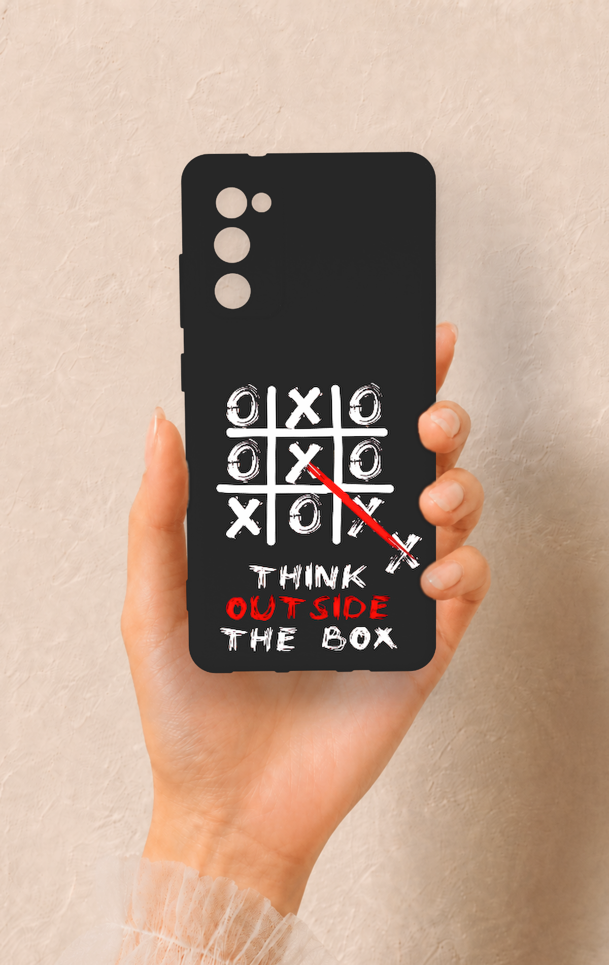 Samsung S20Fe Uyumlu Out Side The Box Desenli Silikon Kılıf