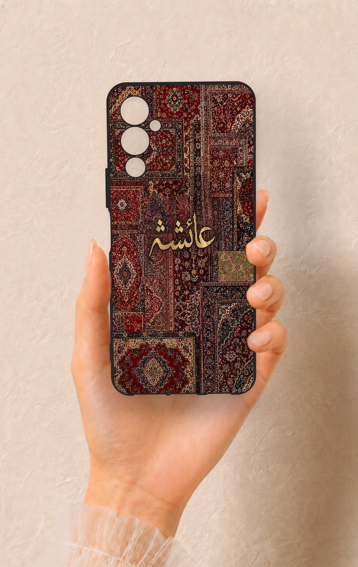 Tecno Pova Neo 4 Uyumlu Vintage Halı Desenli Silikon Kılıf
