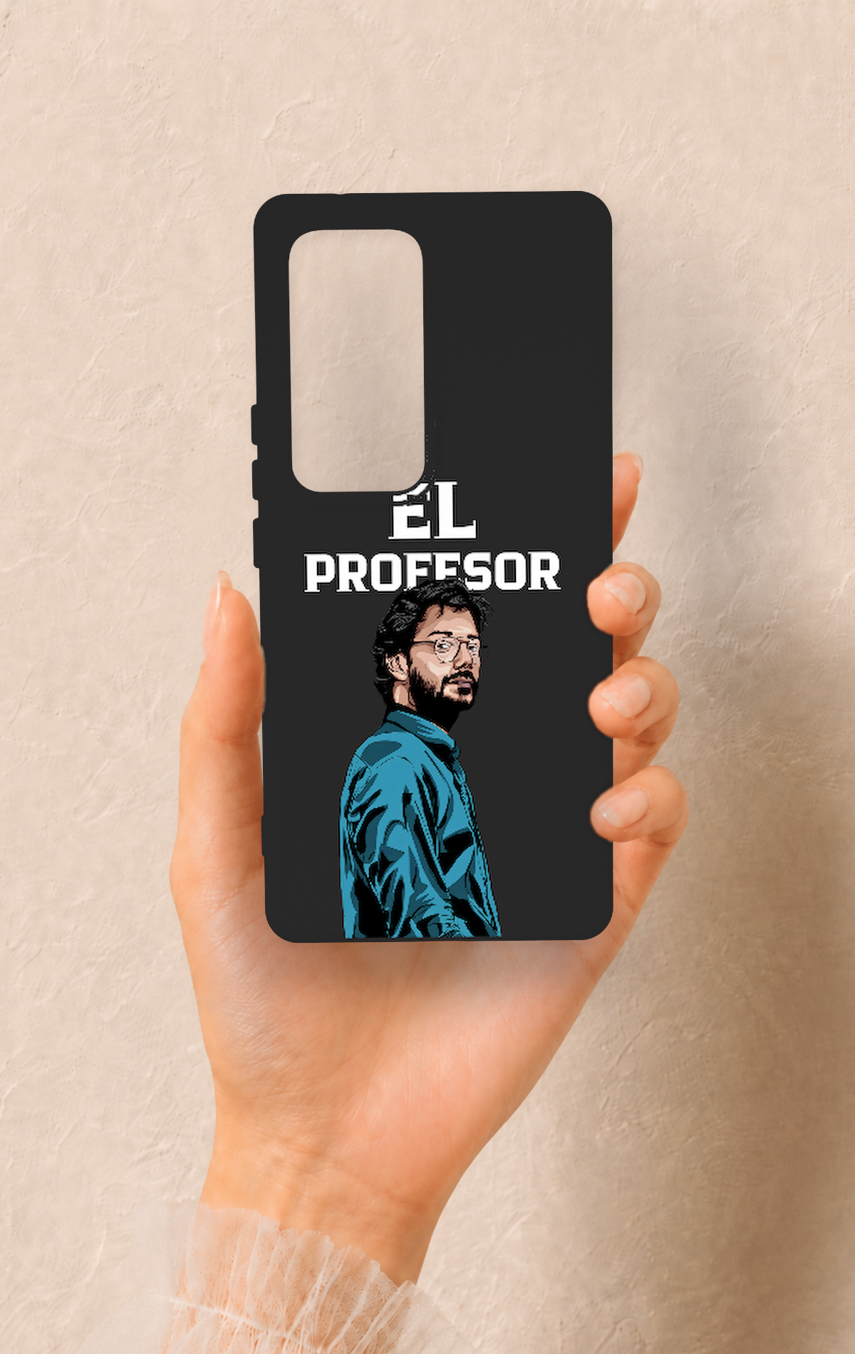 Vivo V30 Uyumlu El Profesor Desenli Silikon Kılıf