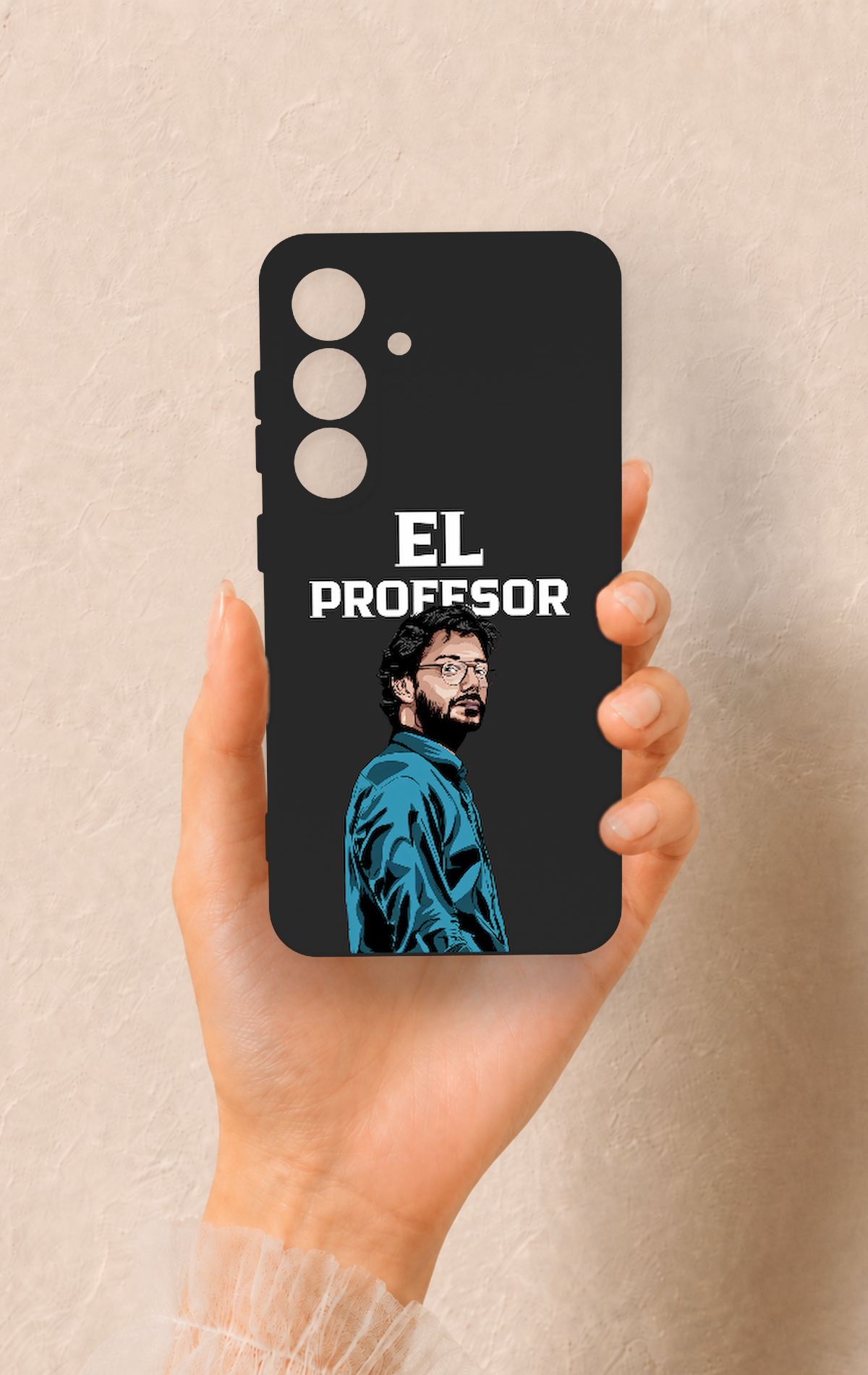 Samsung S25 Uyumlu El Profesor Desenli Silikon Kılıf