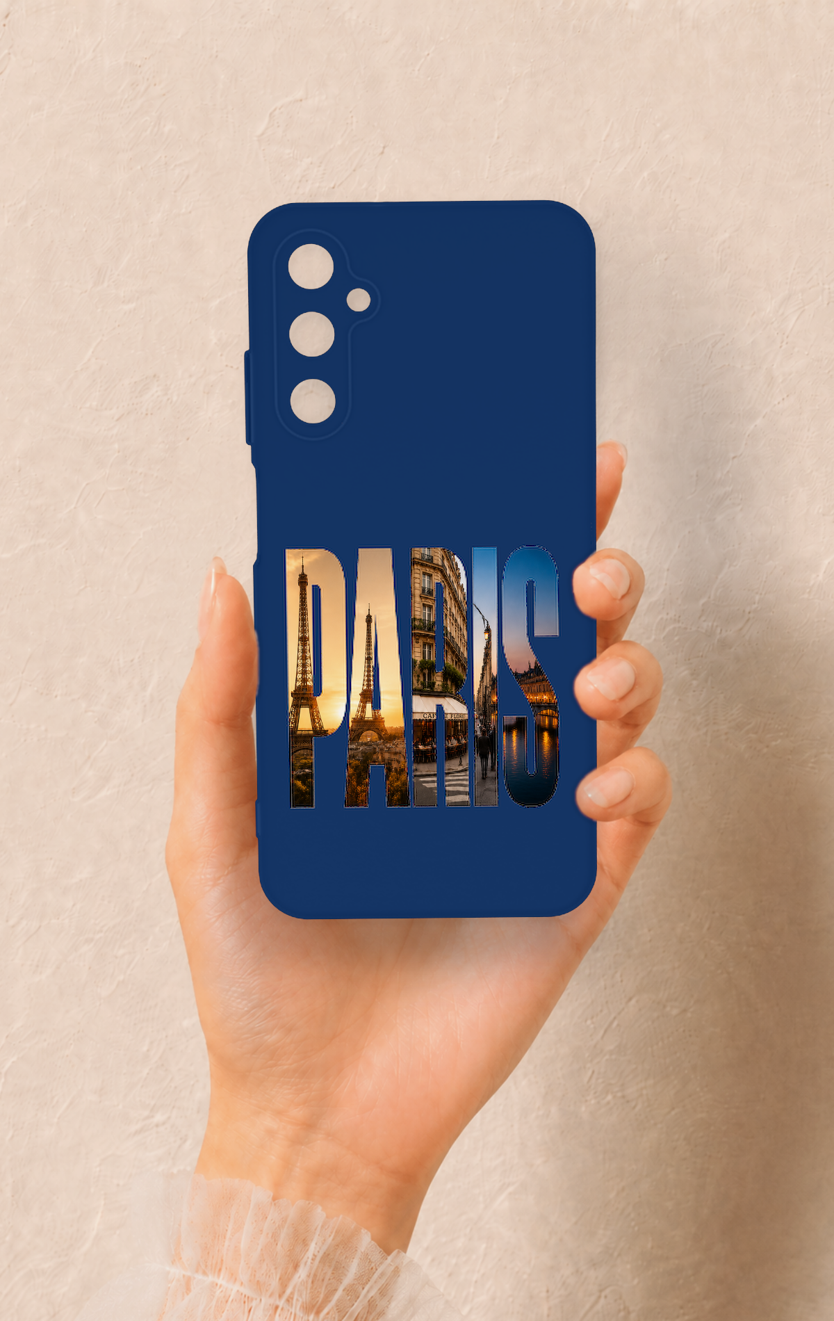 Samsung A05s Uyumlu Paris Desenli Silikon Kılıf