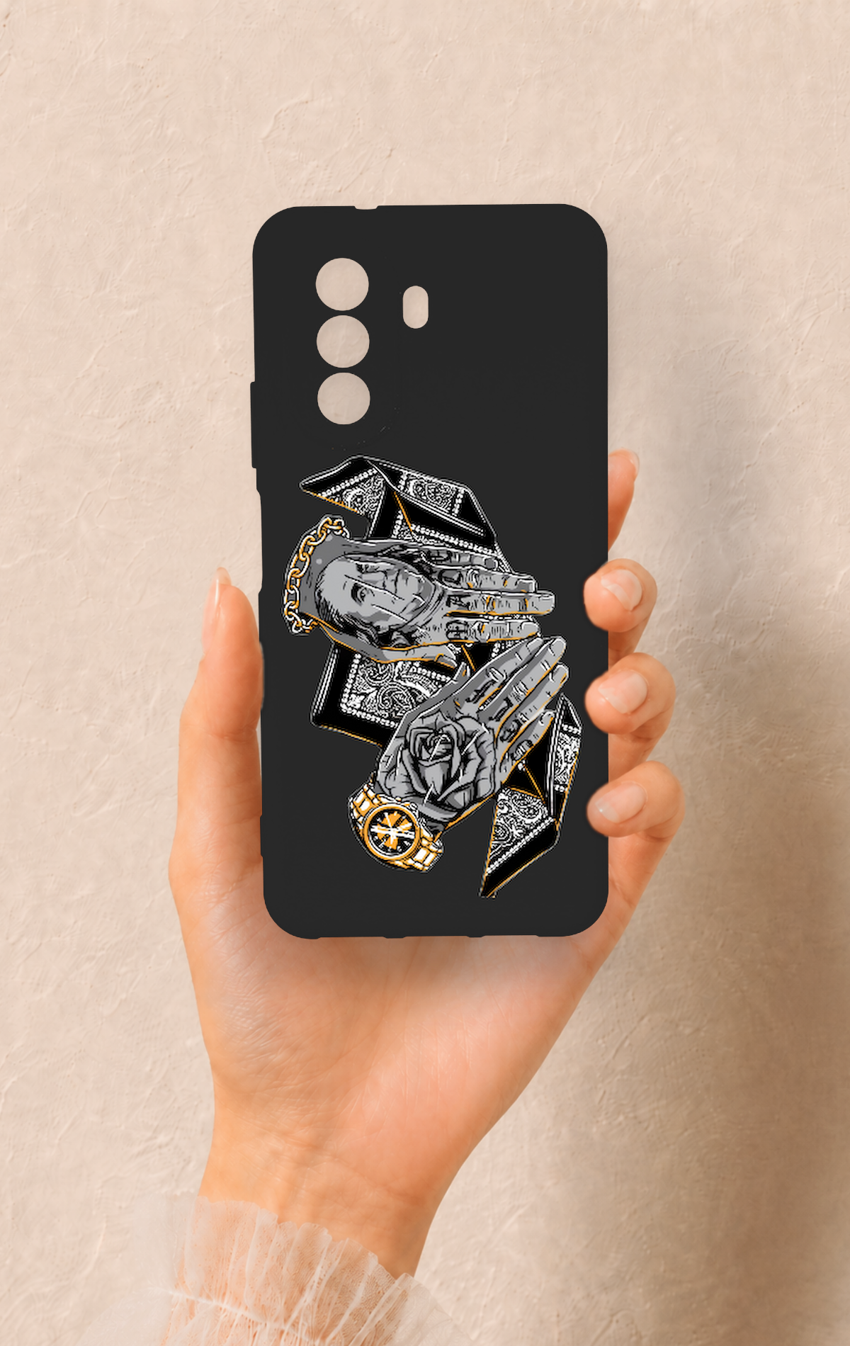 Huawei Nova Y70 Uyumlu Self Made Desenli Silikon Kılıf