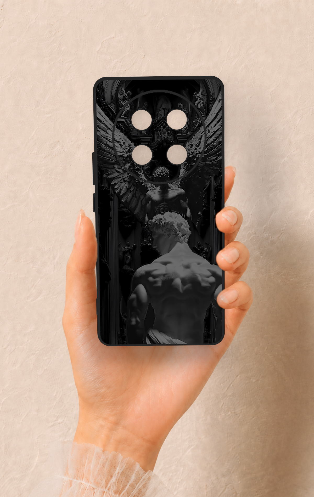 Honor Magic 7 Lite 5G Uyumlu Icarus Desenli Silikon Kılıf