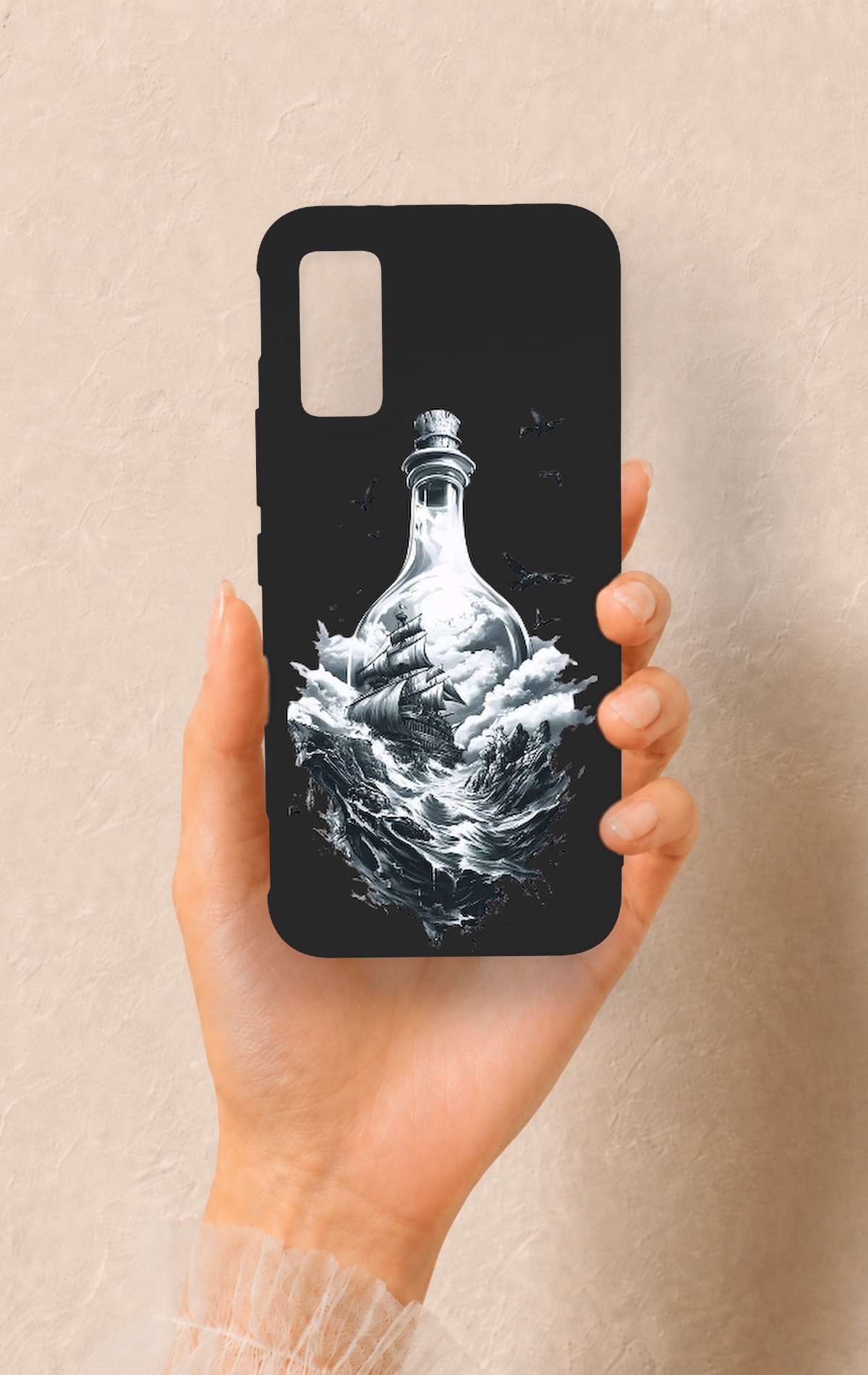 İnfinix Gt 30 Pro Uyumlu Secret Sea Desenli Silikon Kılıf