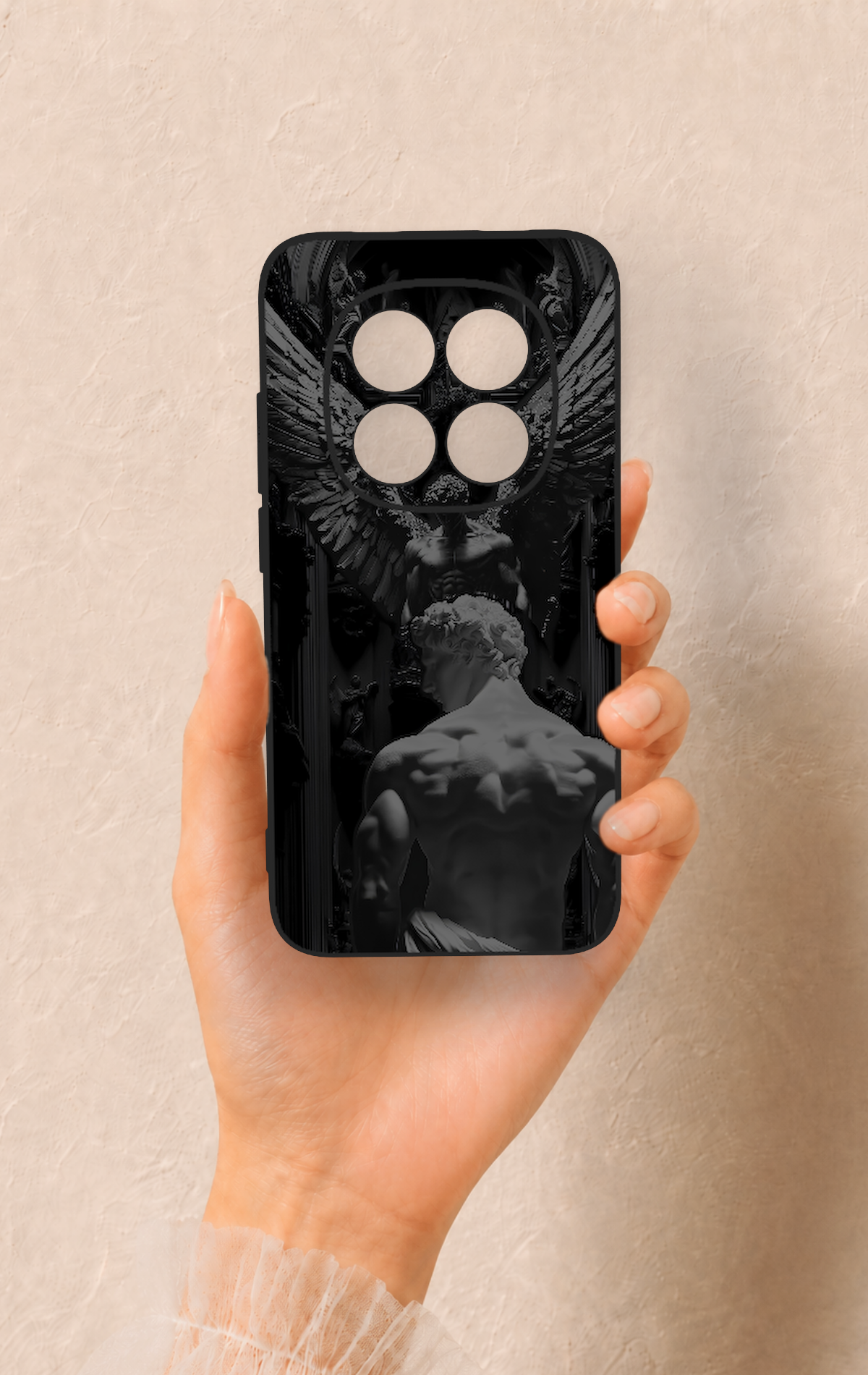 Redmi Note 15 Pro 5G Uyumlu Icarus Desenli Silikon Kılıf
