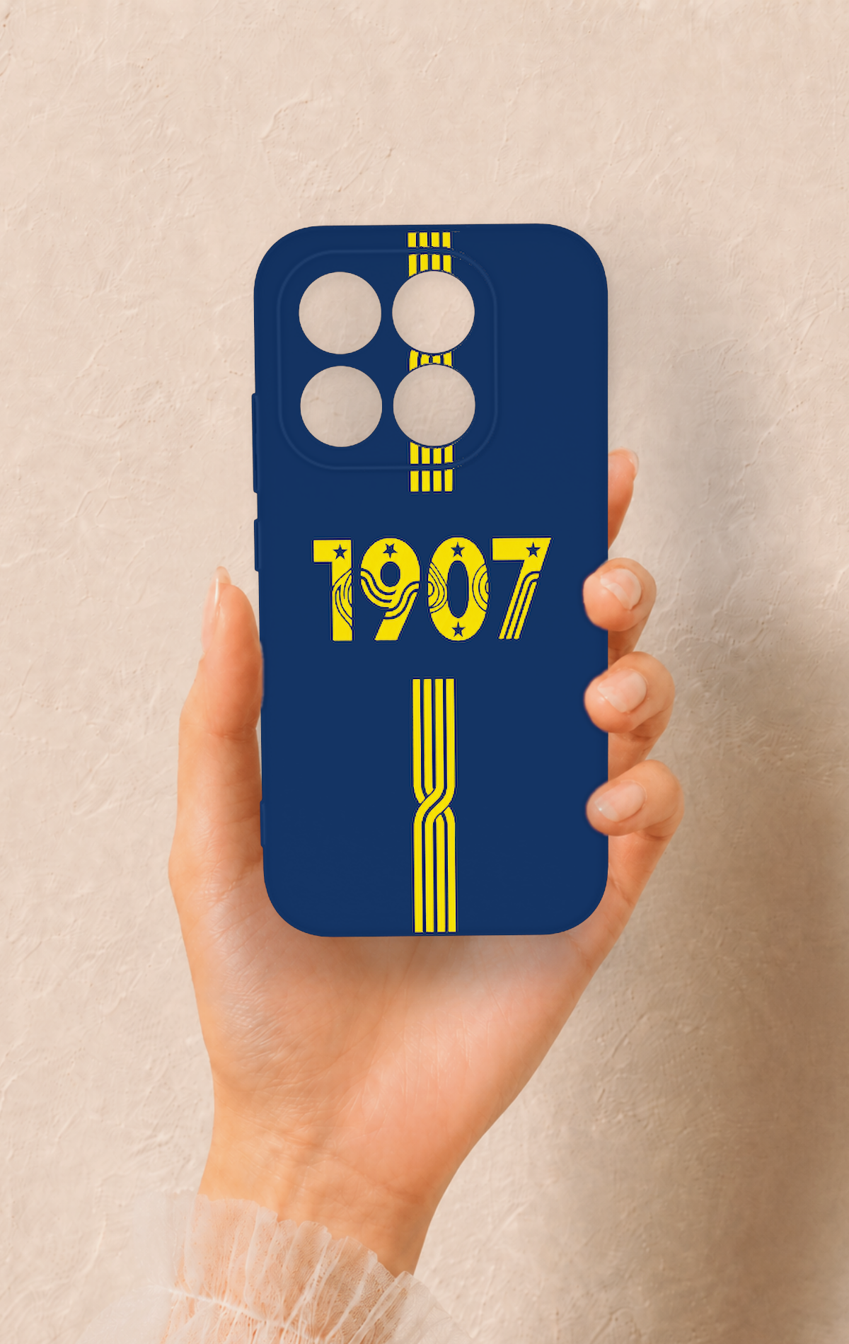 Mi 17 5G Uyumlu 1907 Kemer Desenli Silikon Kılıf