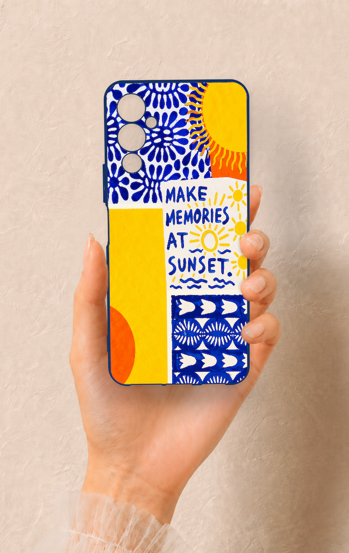 Tecno Pova Neo 4 Uyumlu Sunset Desenli Silikon Kılıf